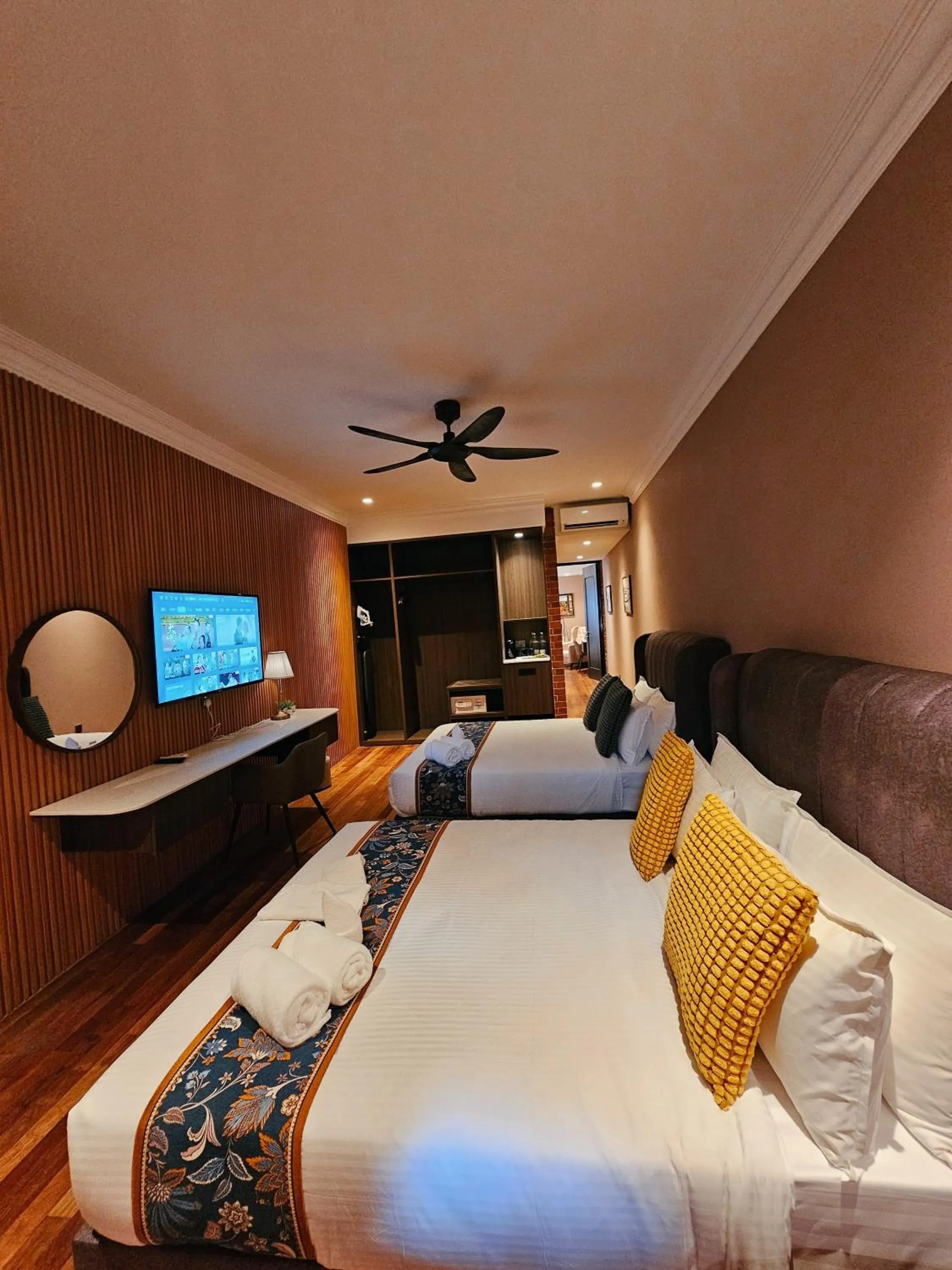 Bed in RARE Heritage House