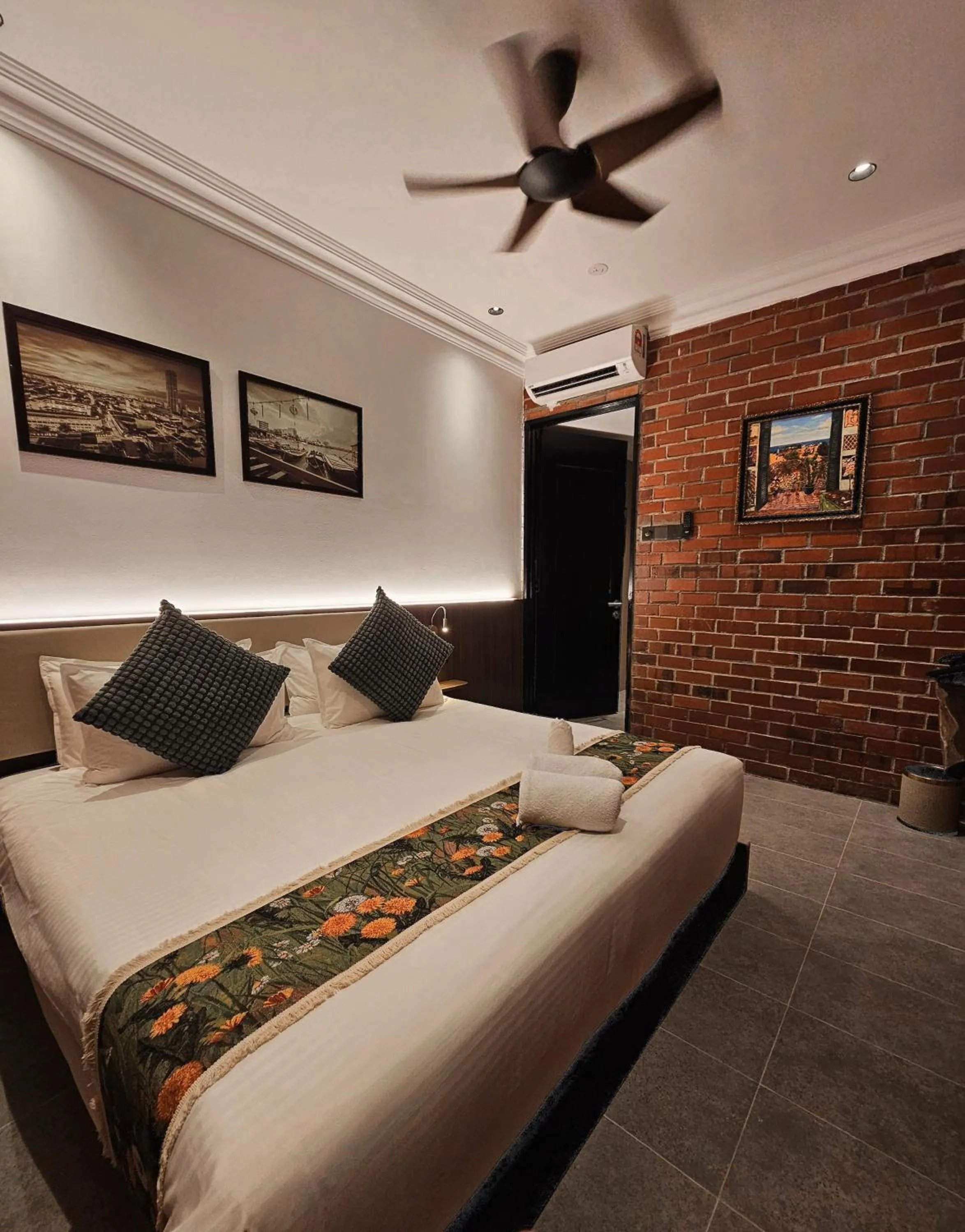 Bed in RARE Heritage House