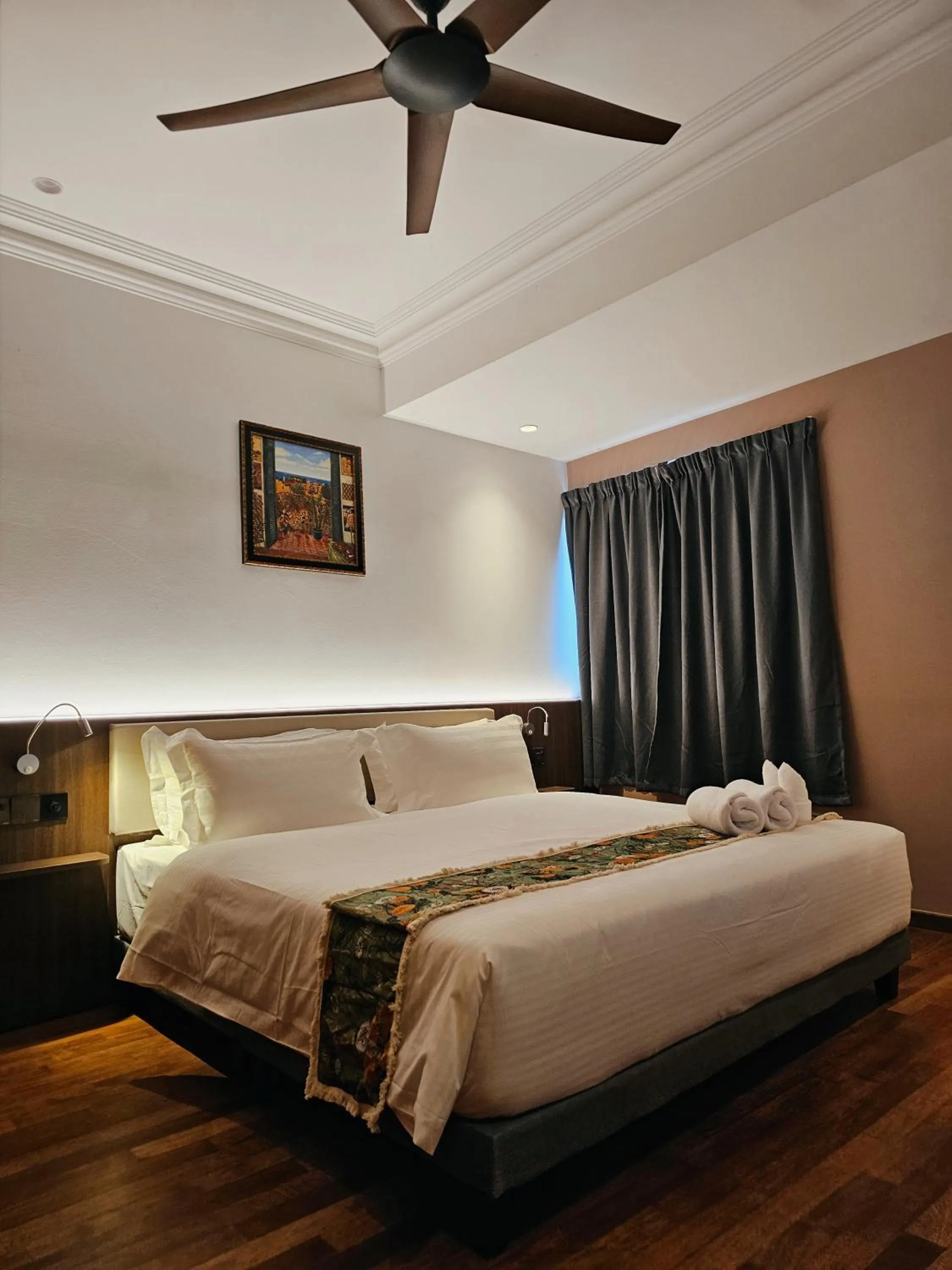 Bed in RARE Heritage House