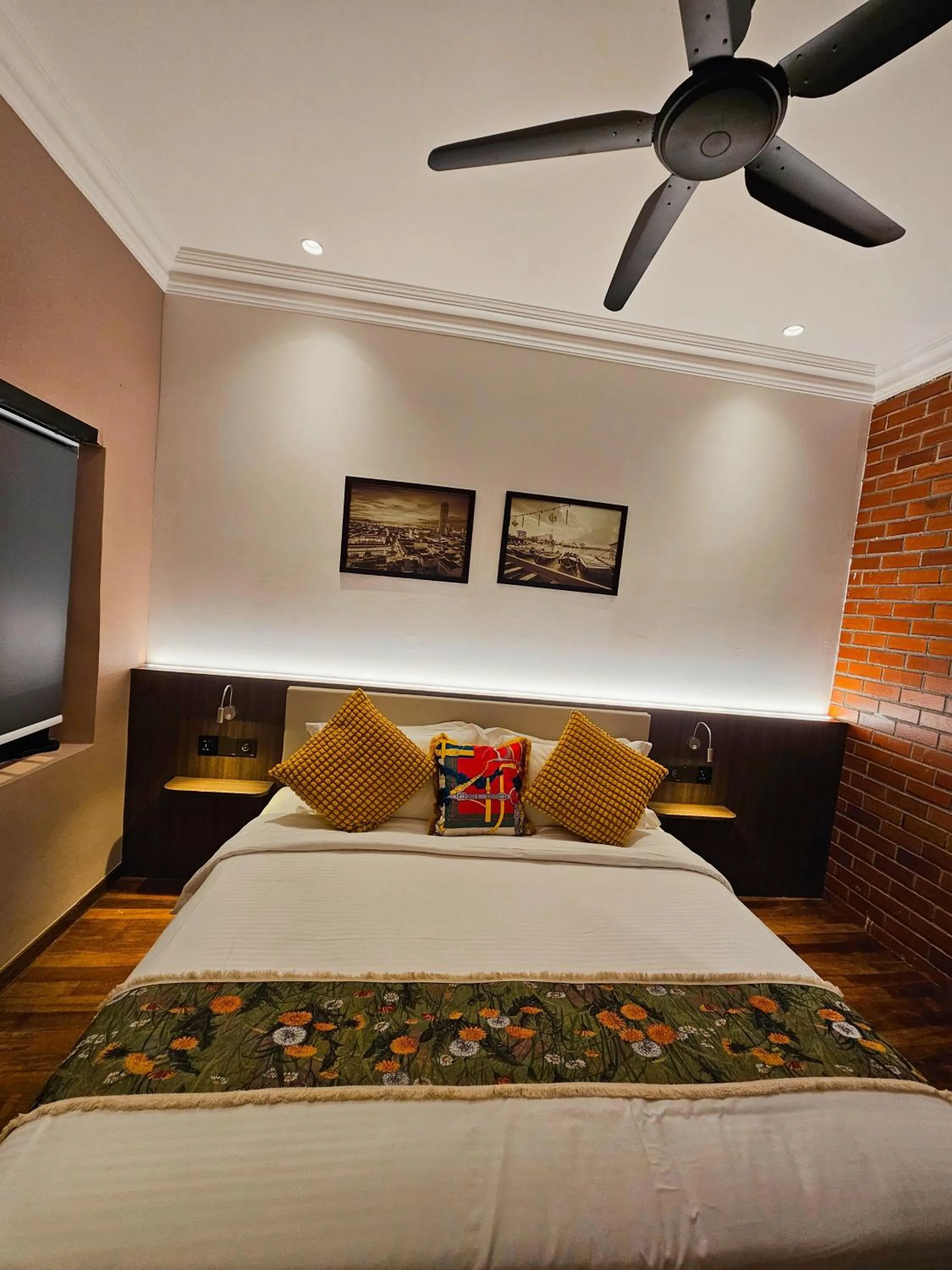 Bed in RARE Heritage House