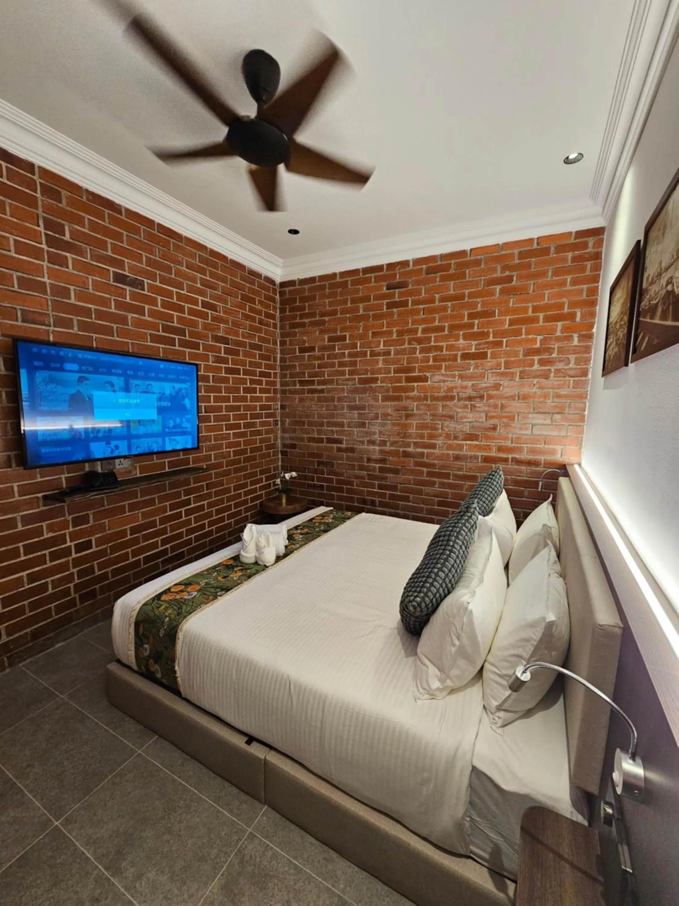 Bed in RARE Heritage House