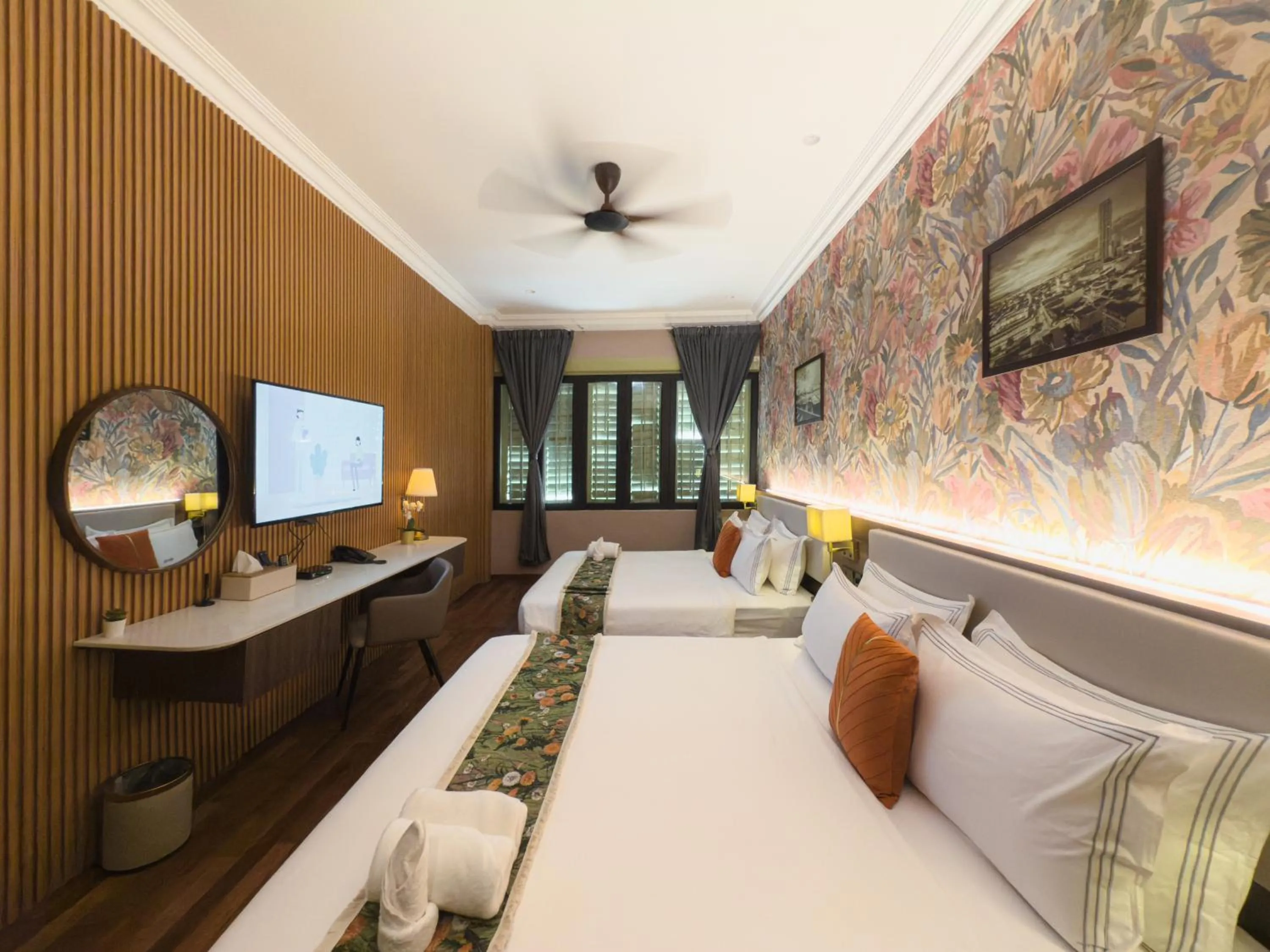 Bed in RARE Heritage House