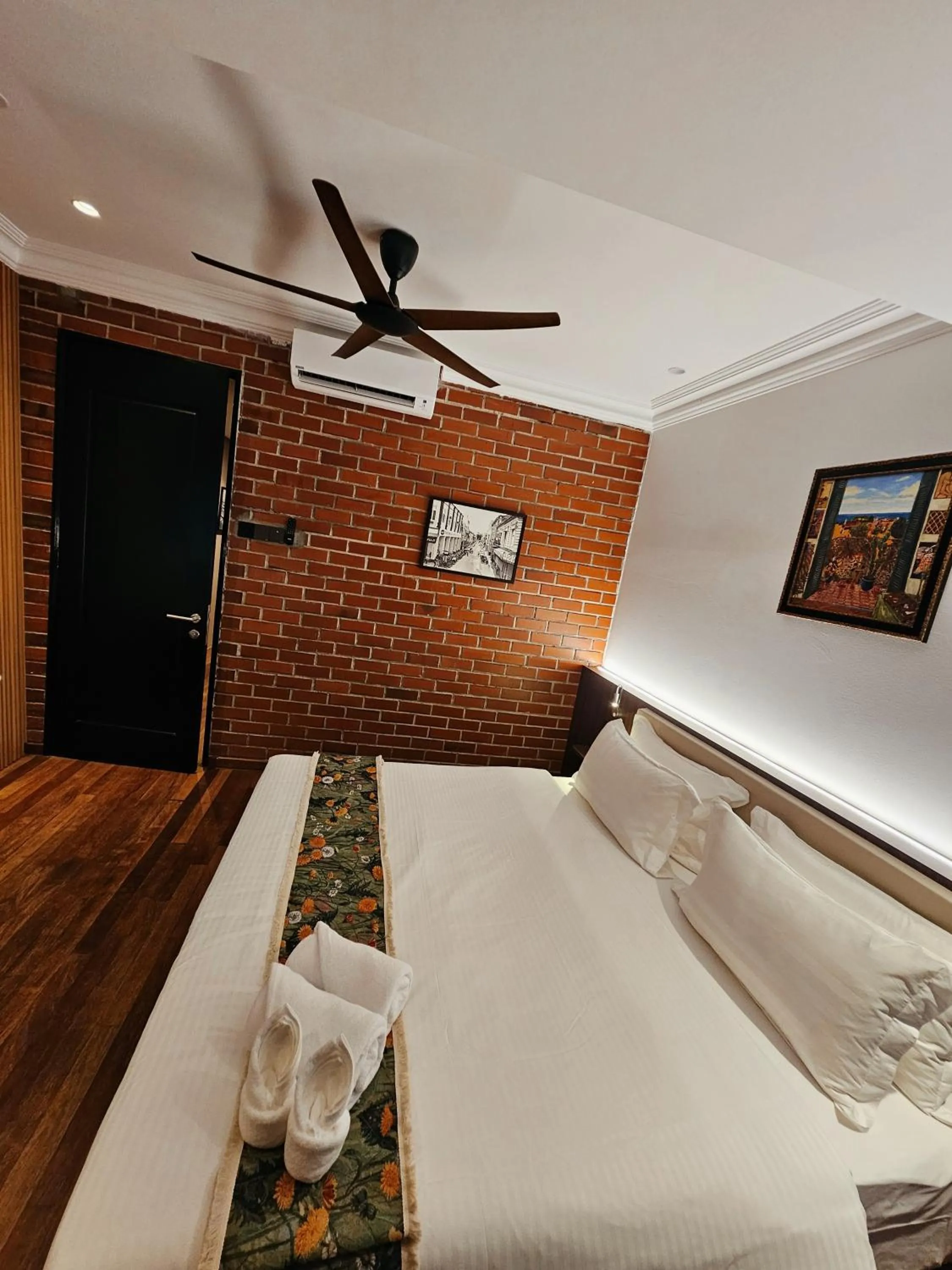 Bed in RARE Heritage House