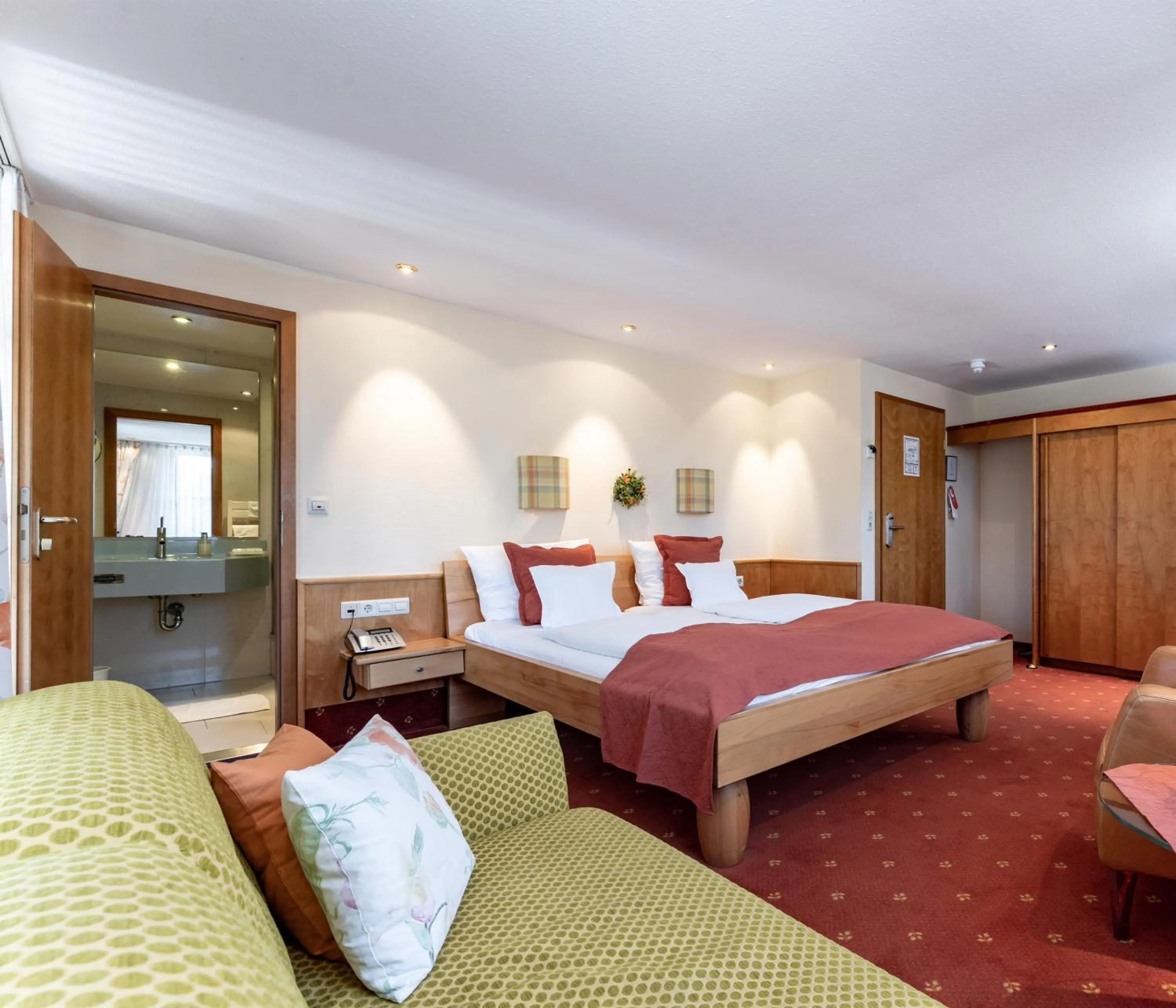 Bed in Hotel Zum Ochsen