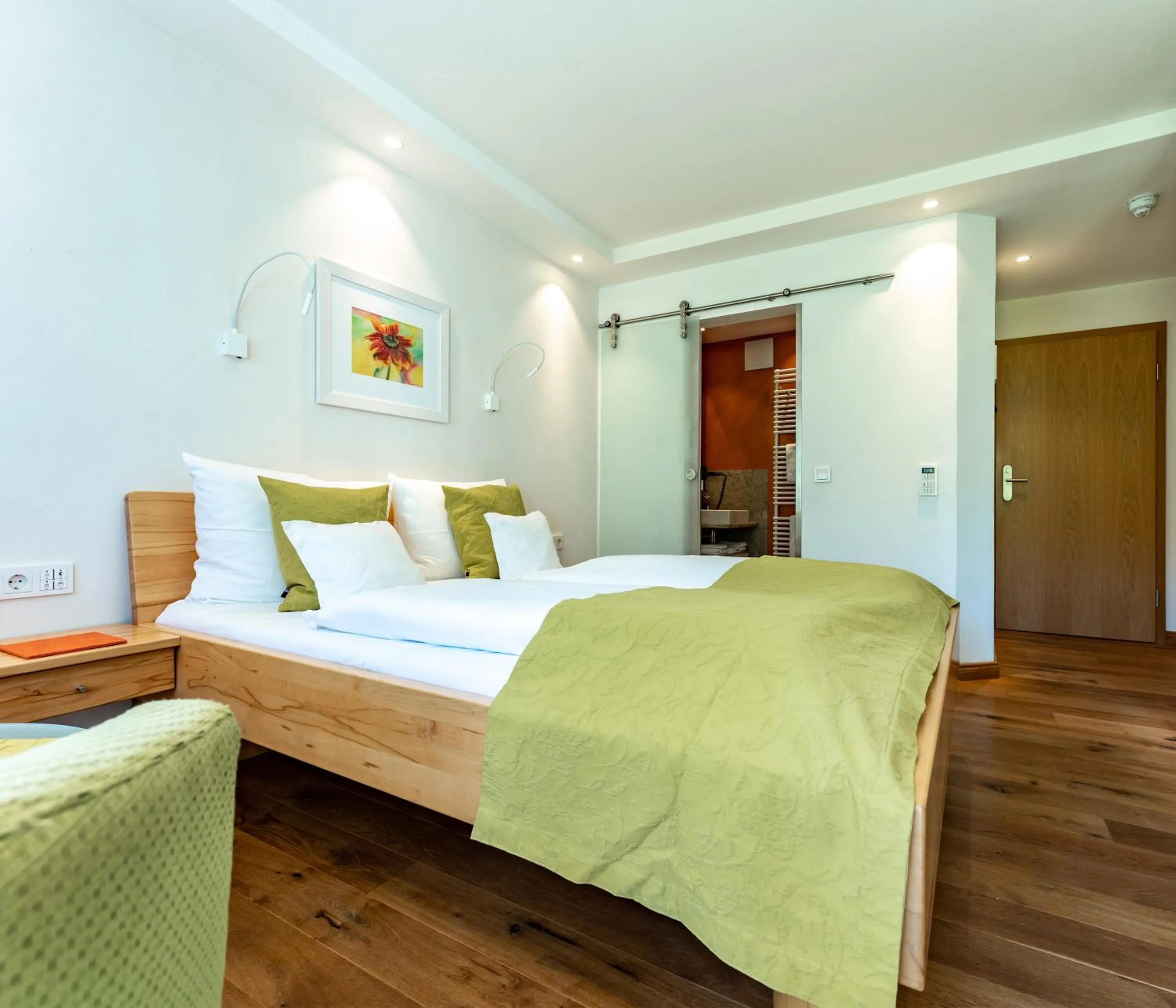 Bed in Hotel Zum Ochsen