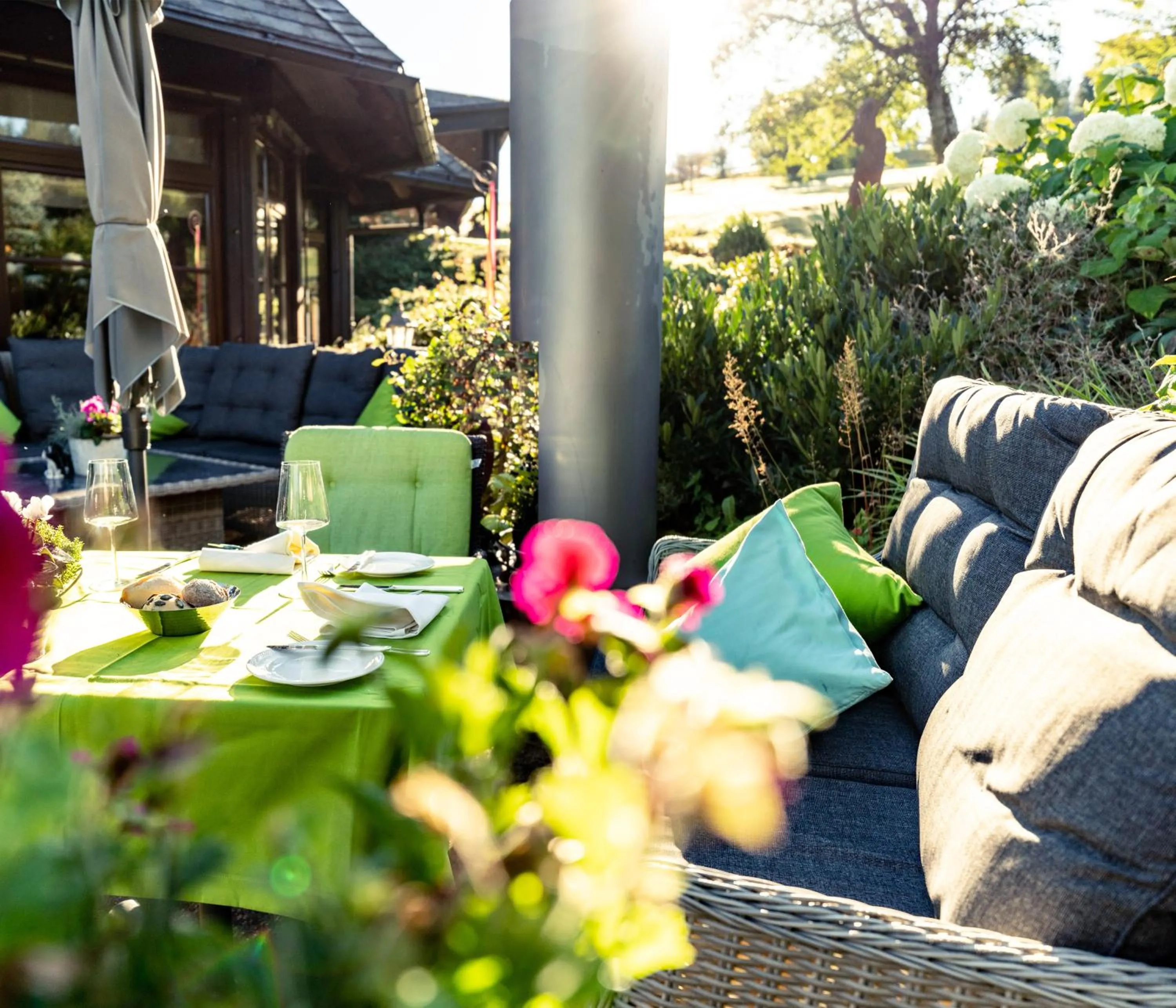 Patio in Hotel Zum Ochsen
