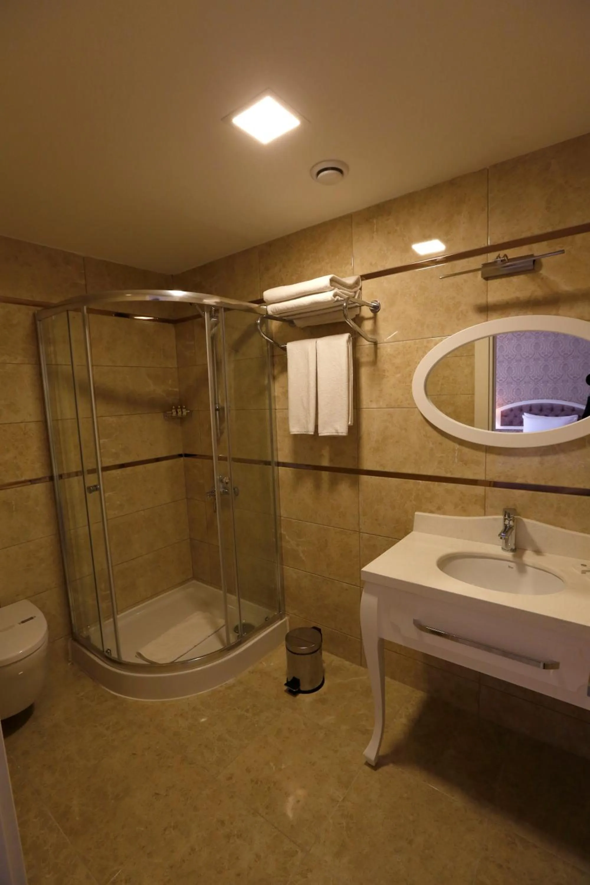 Bathroom in Hanzade Park Hotel