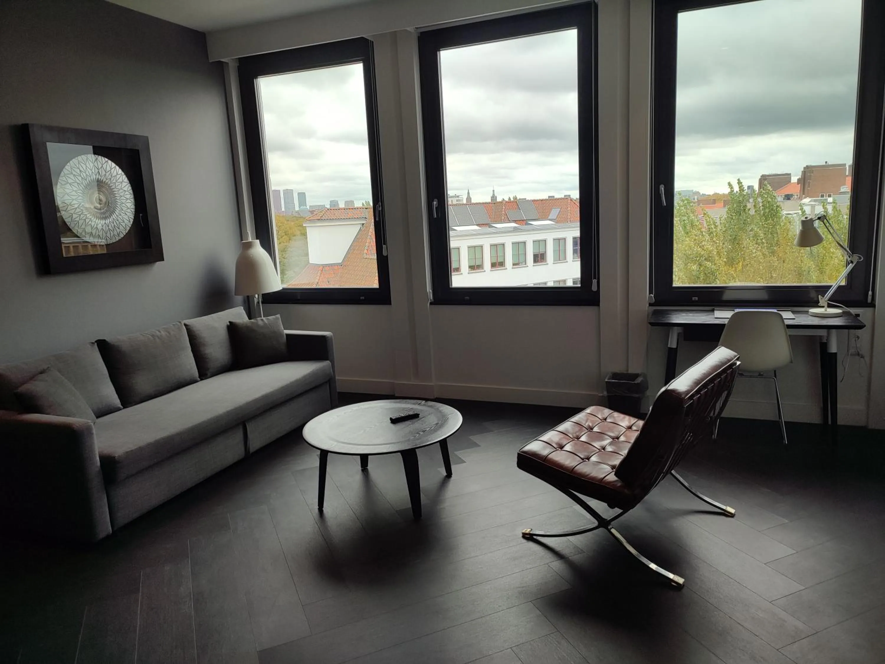 Living room in B-aparthotel Kennedy