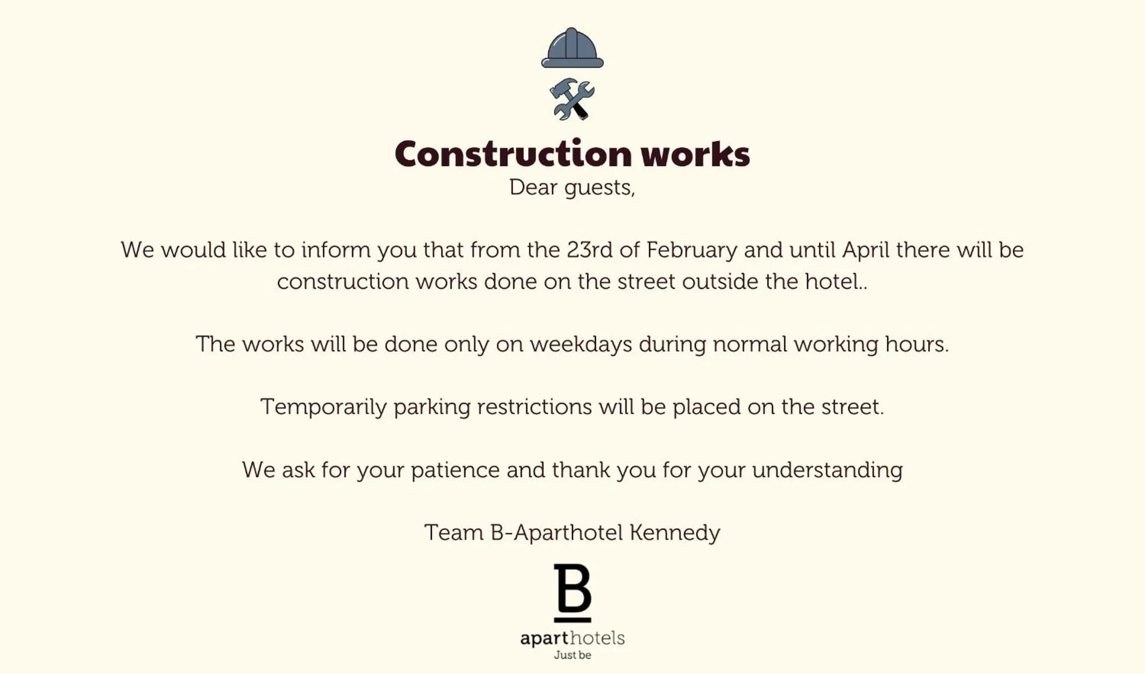 Property building in B-aparthotel Kennedy