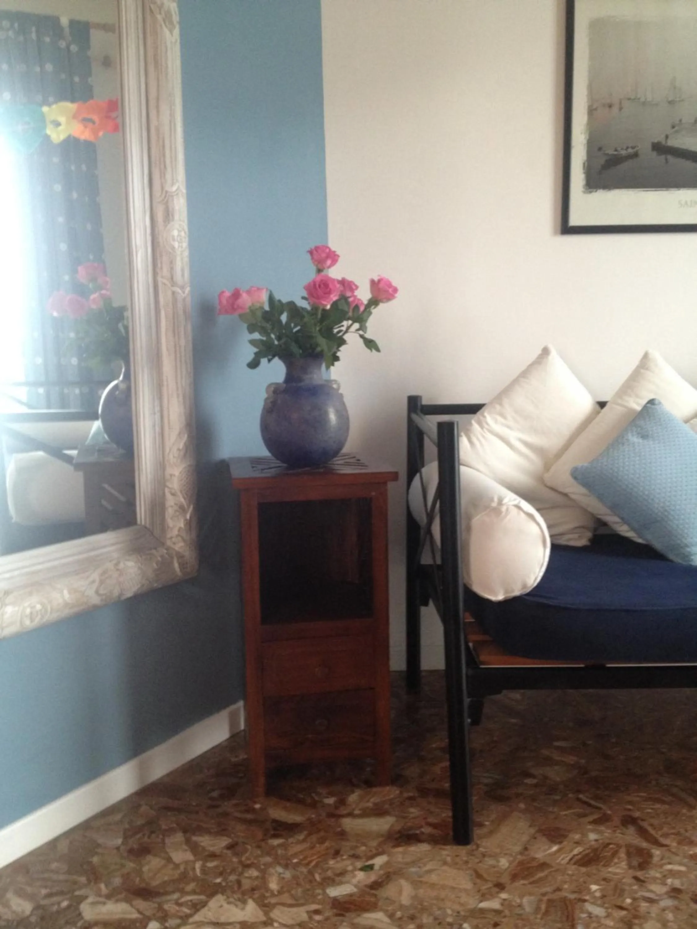 Decorative detail in Casa Sulla Laguna