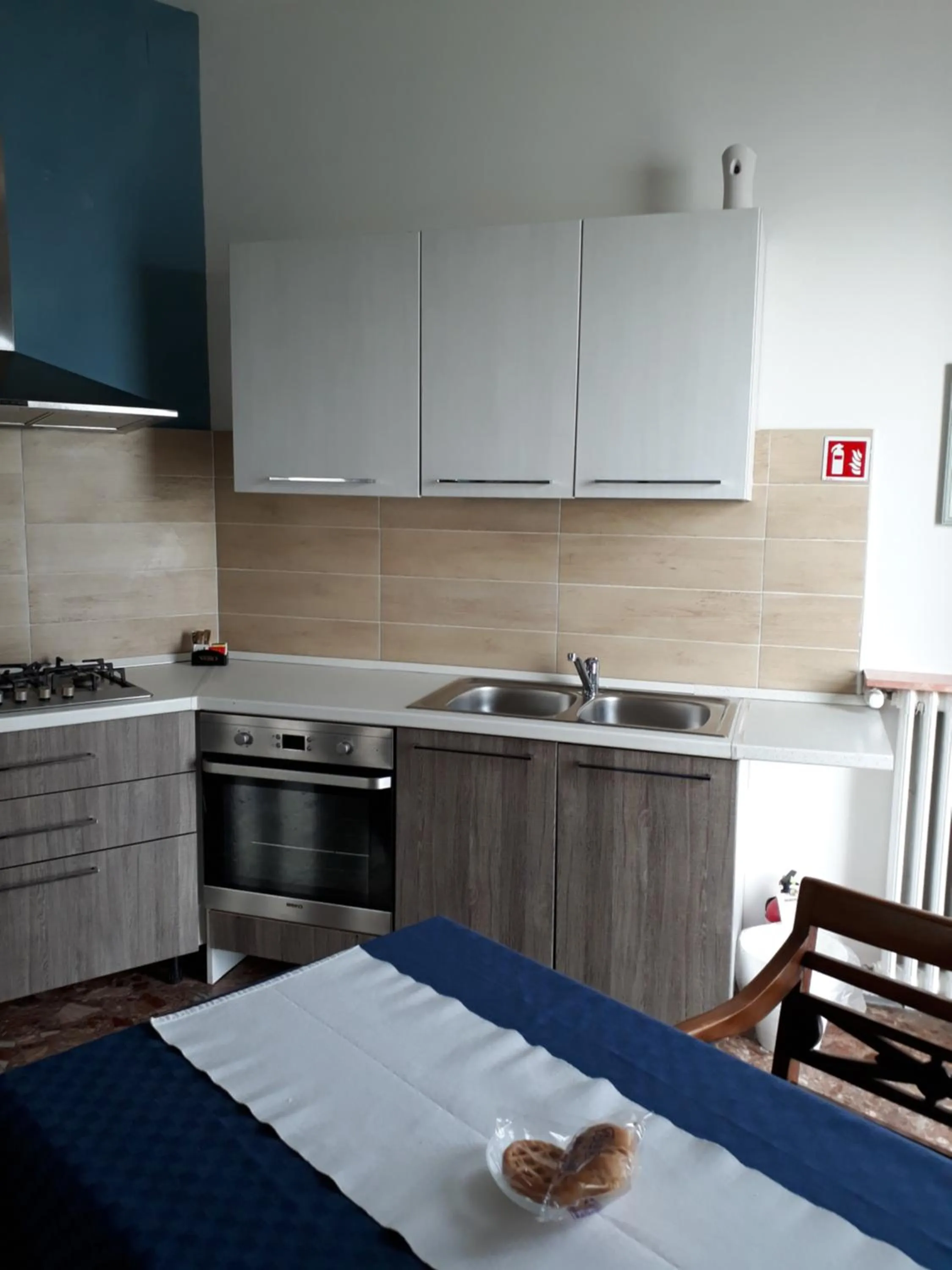 Kitchen or kitchenette in Casa Sulla Laguna