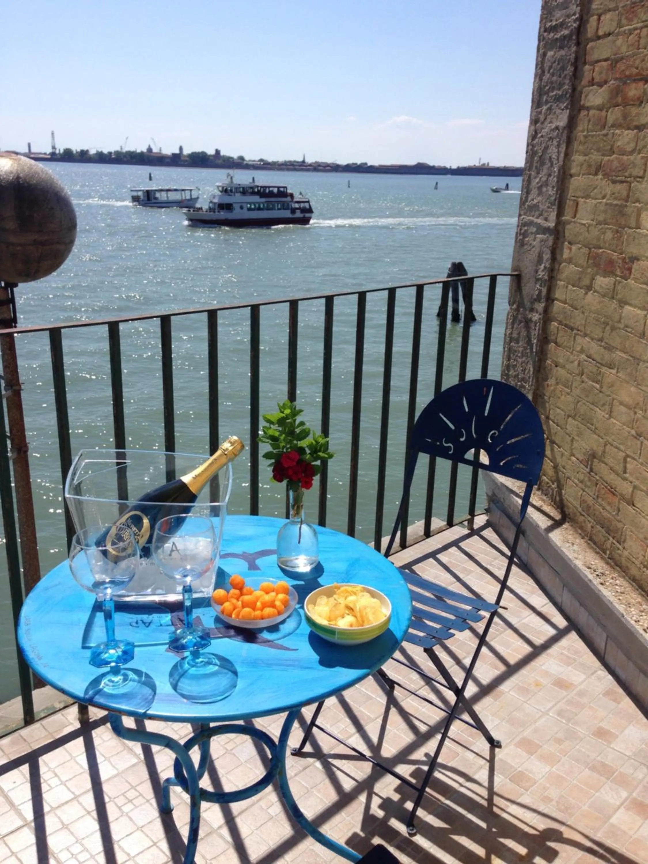 Balcony/Terrace in Casa Sulla Laguna