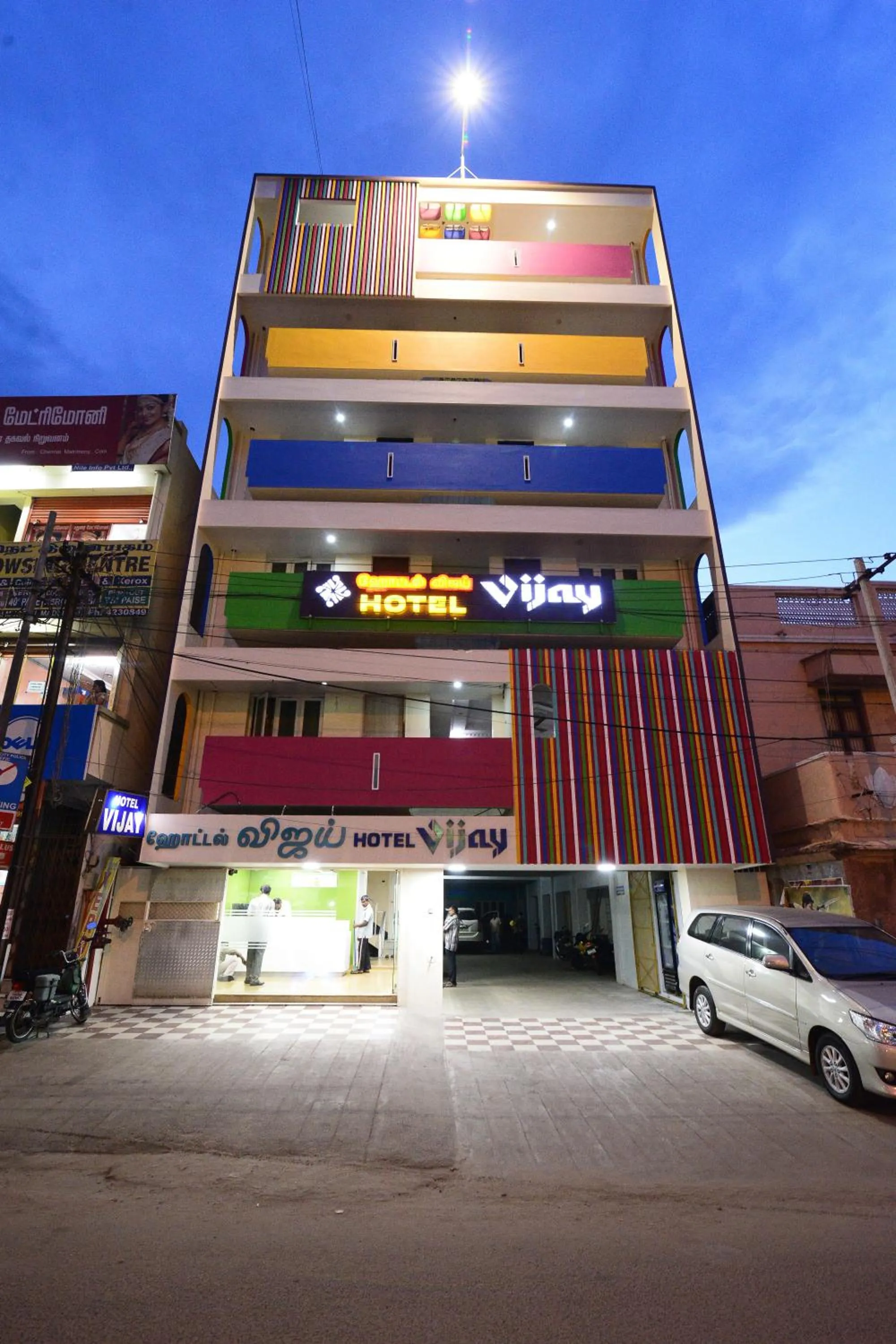 Facade/entrance in Hotel Vijay