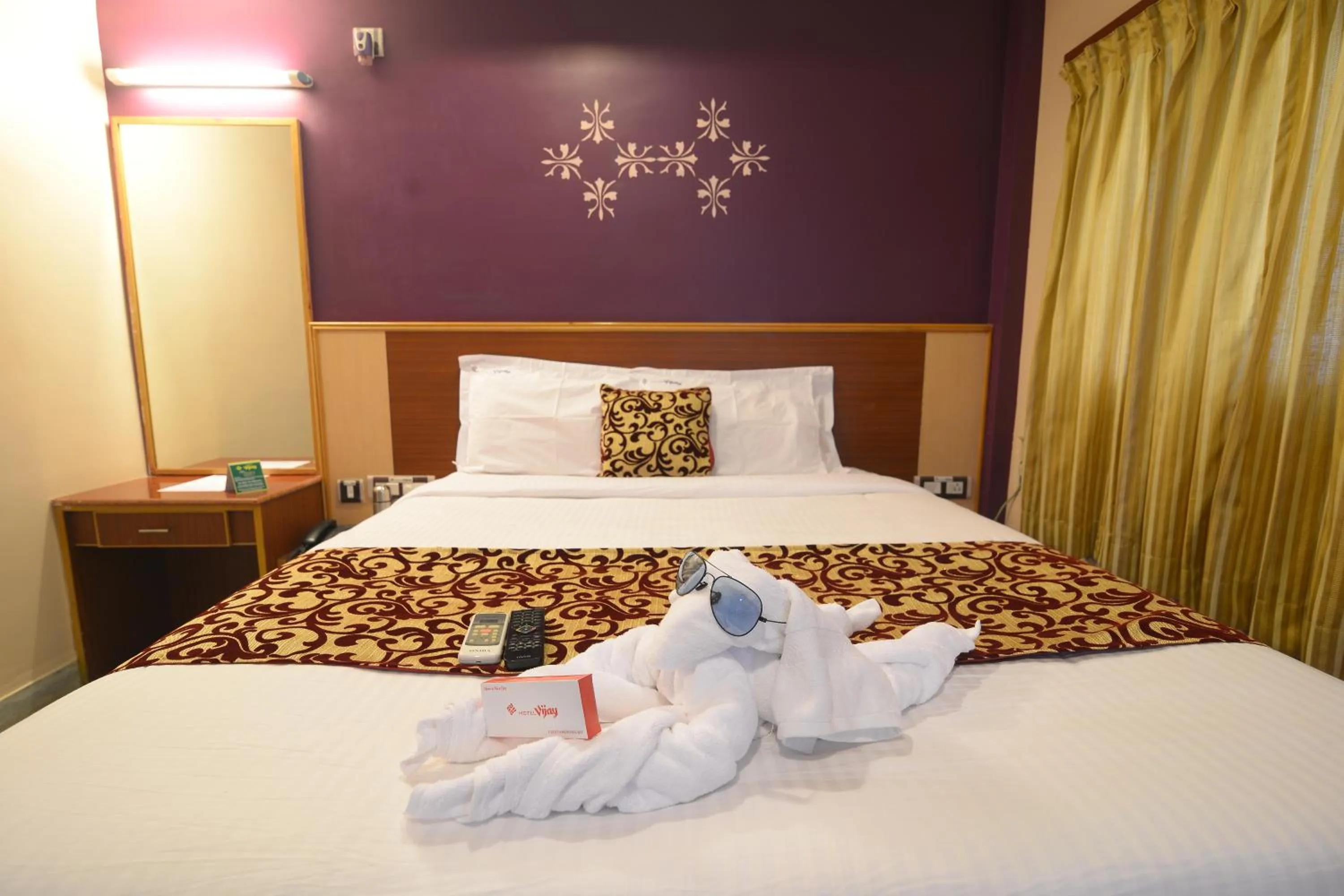 Bedroom in Hotel Vijay