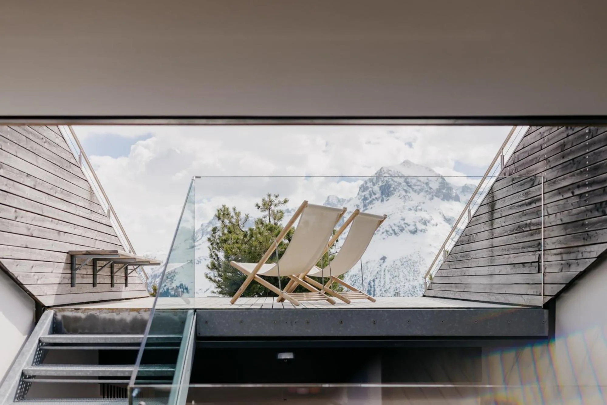 Mountain view in LAMA Appartement