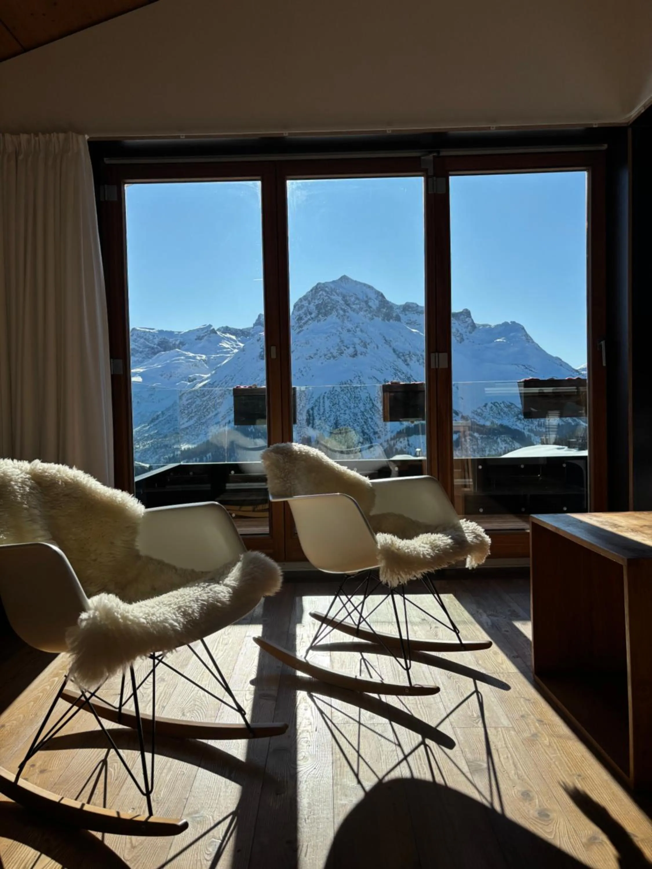 Mountain view in LAMA Appartement