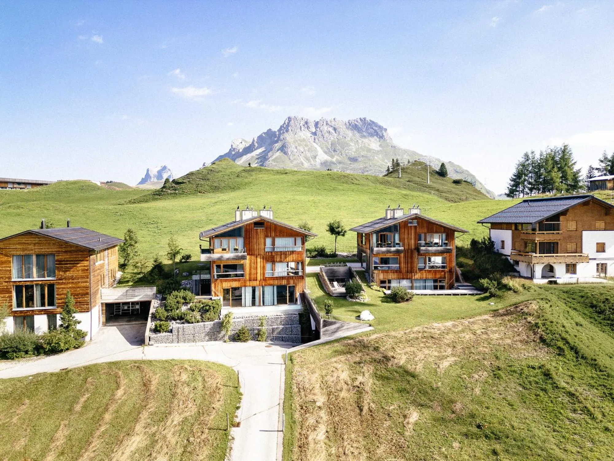 Mountain view in LAMA Appartement