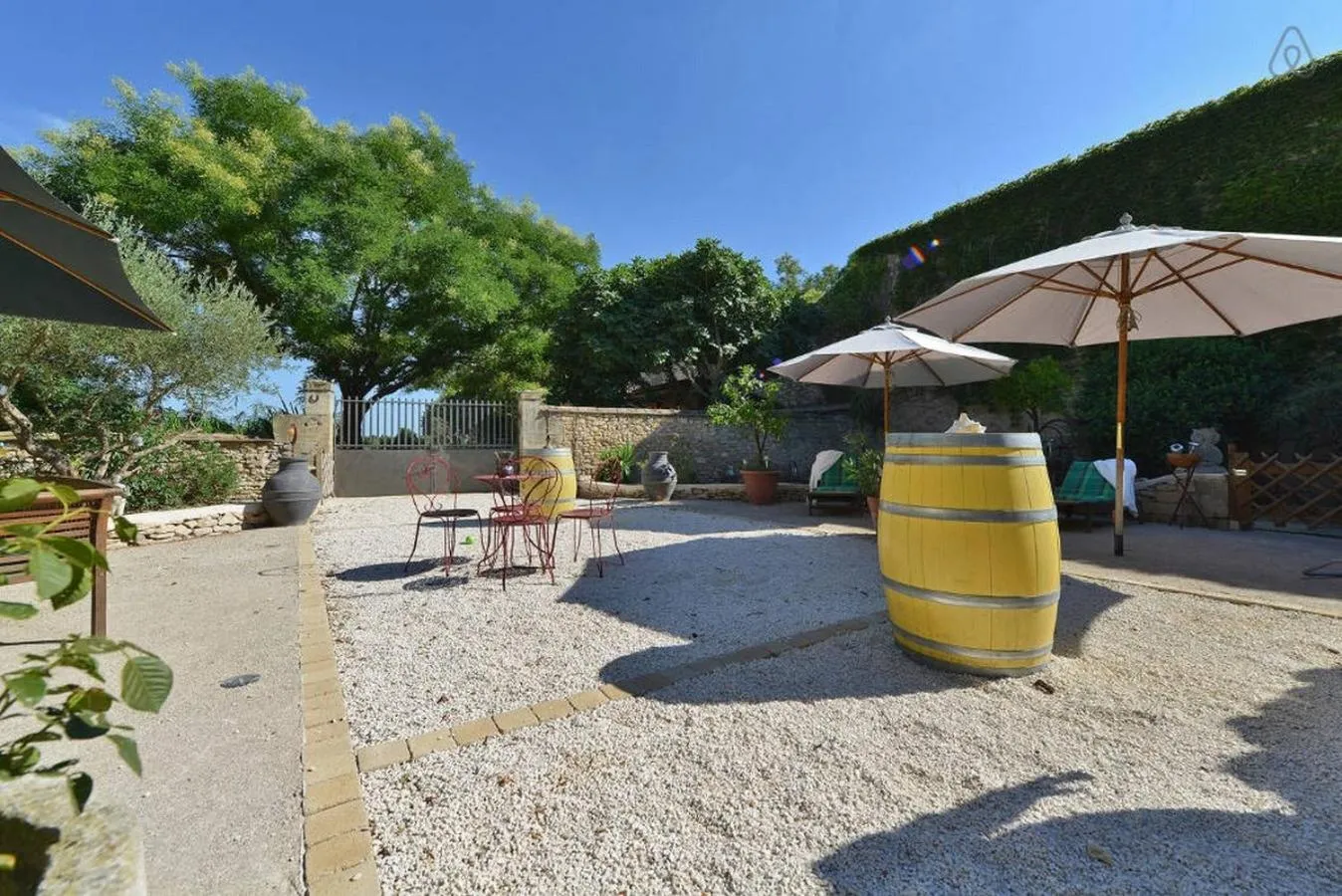 Patio in Le Clos des Aramons
