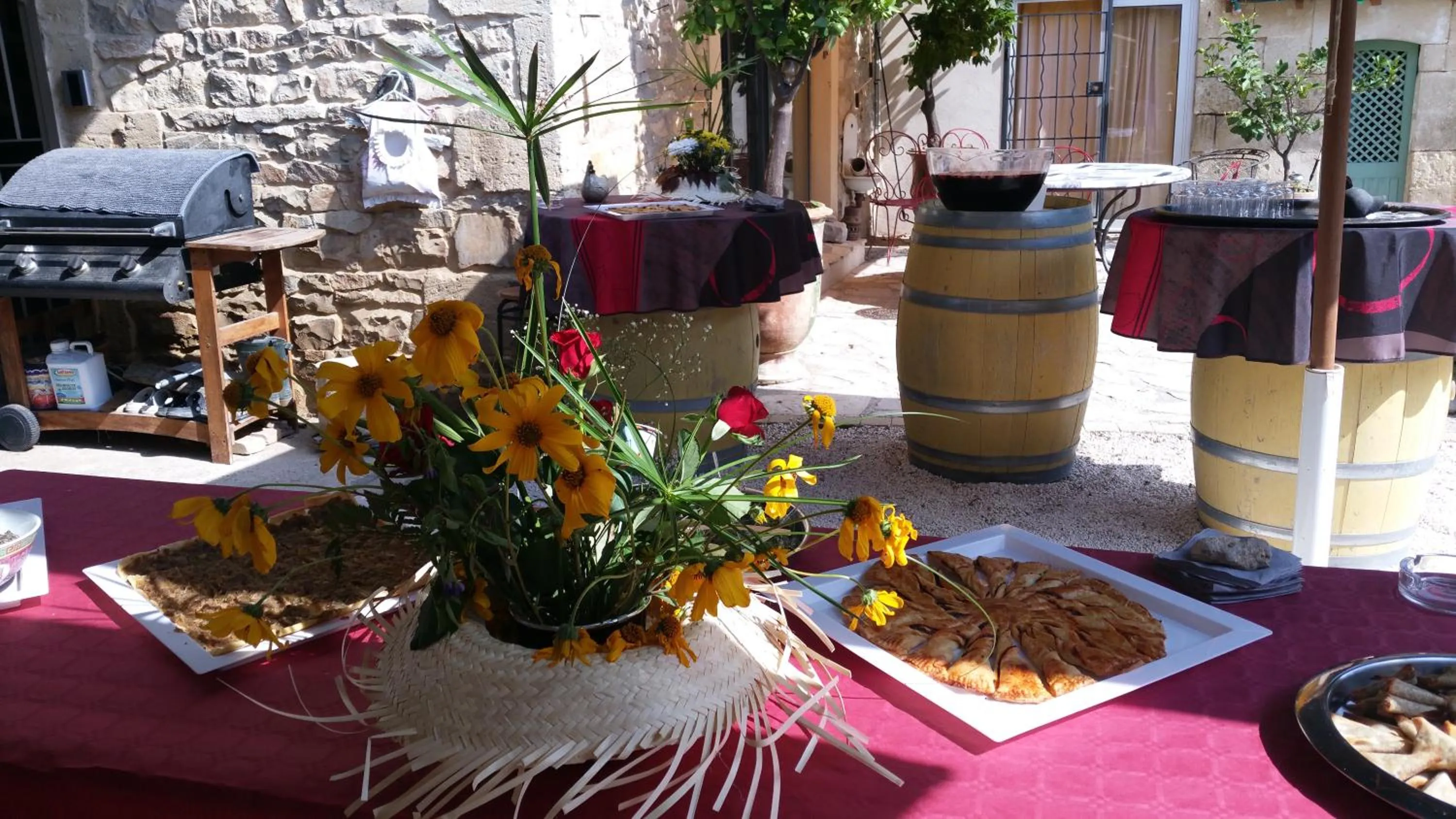 Food close-up in Le Clos des Aramons