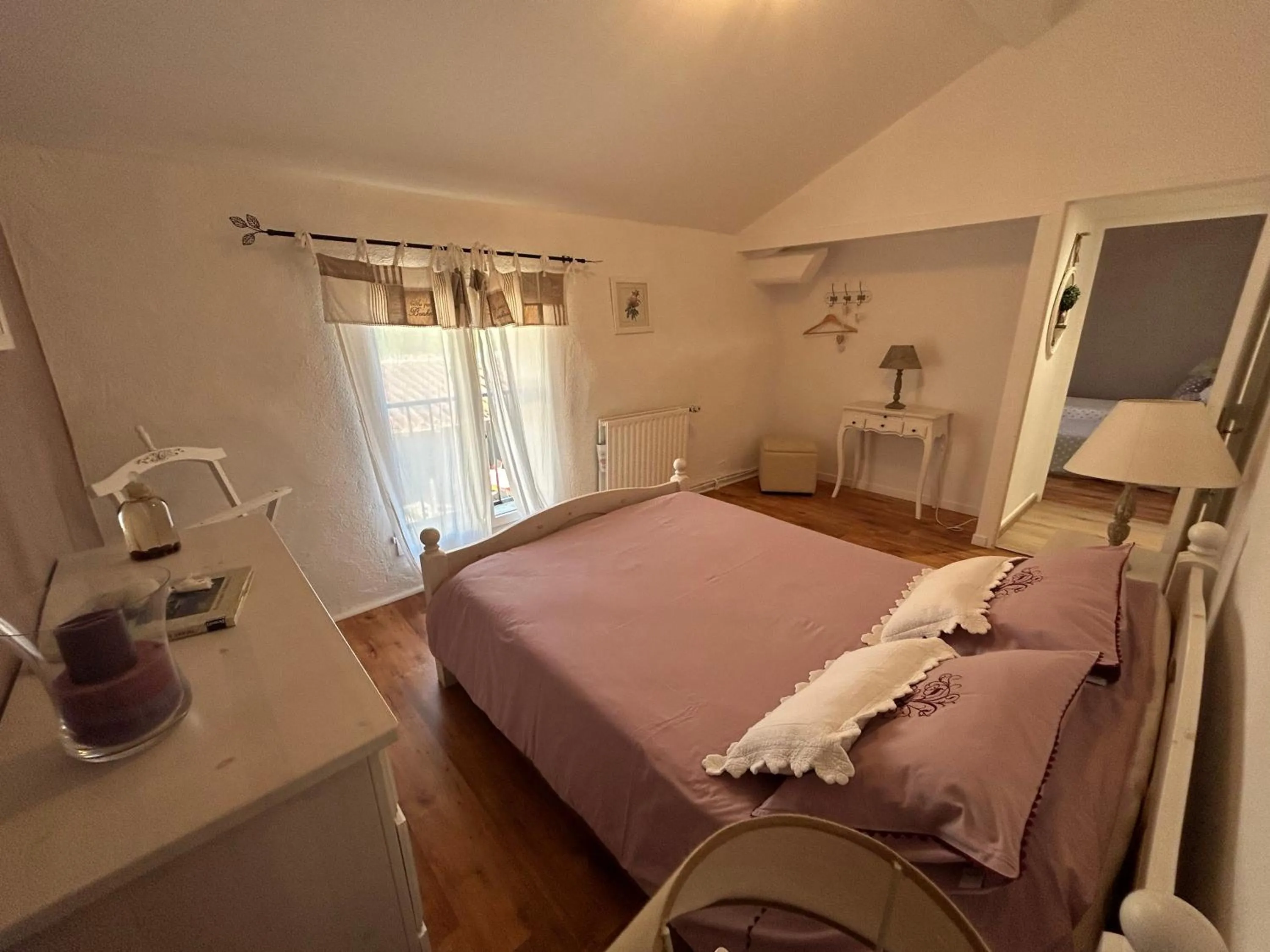 Bed in Chambres D'hotes De La Mure