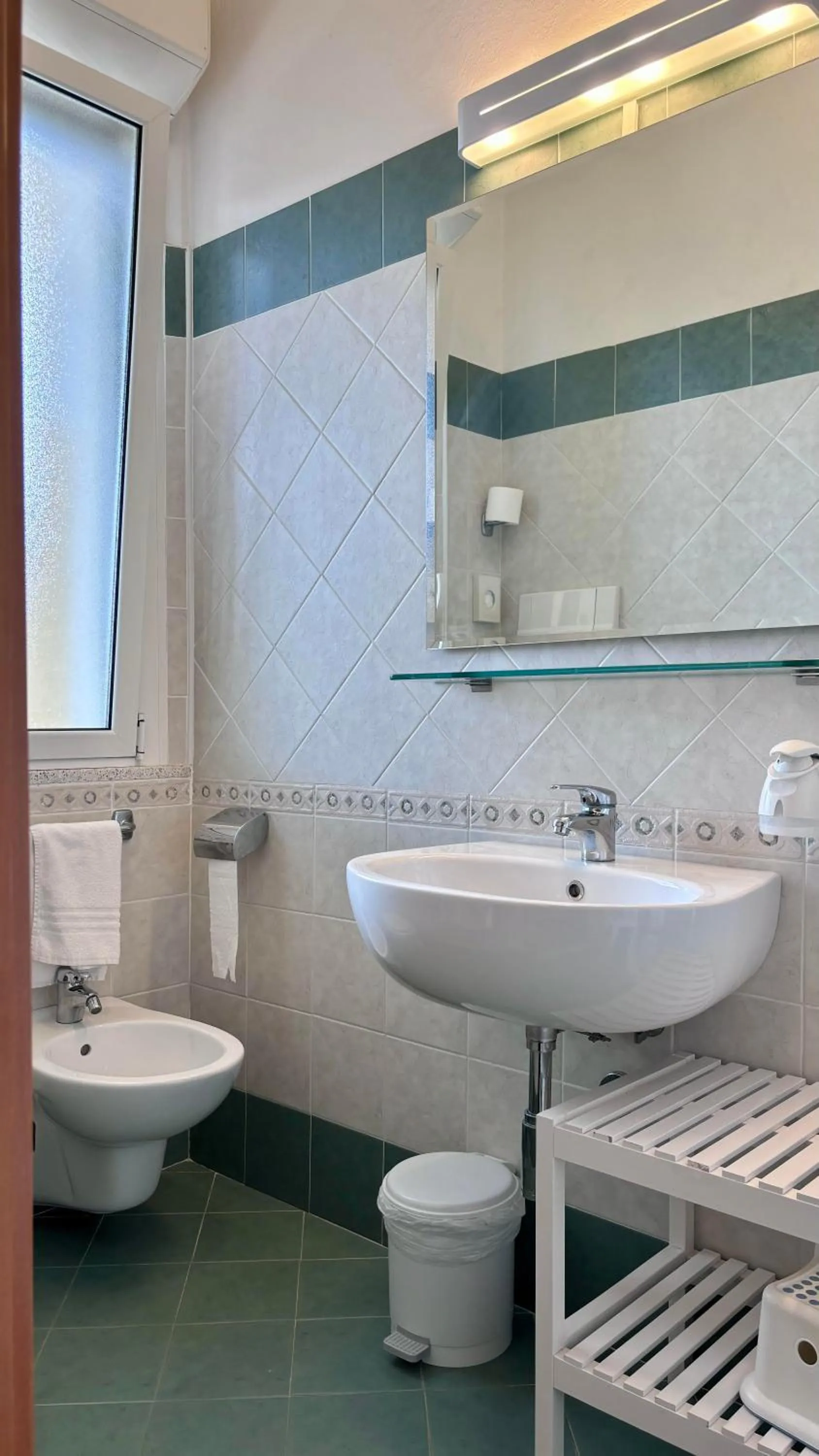 Toilet in Pinetina Mare Baby Family Hotel