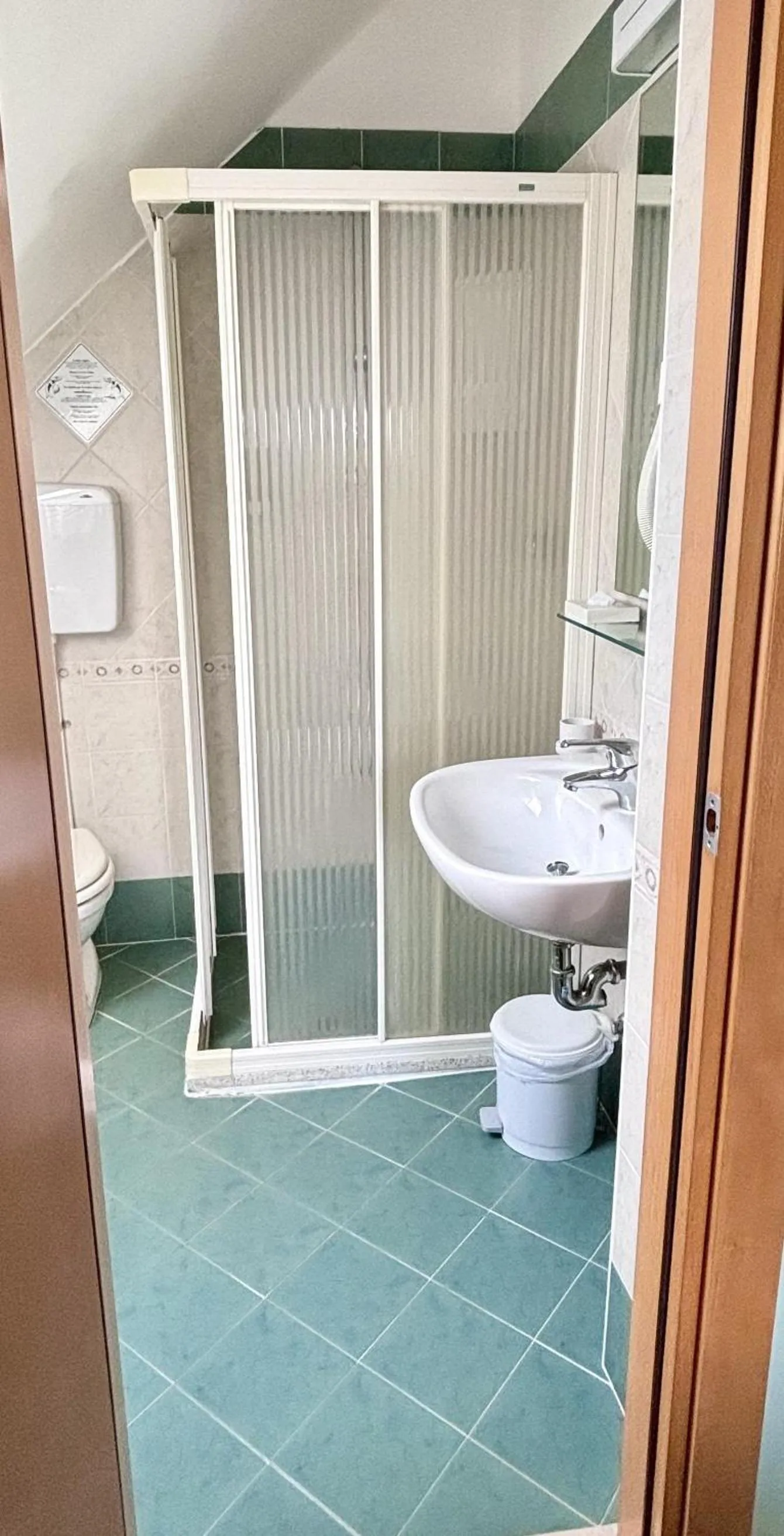 Bathroom in Pinetina Mare Baby Family Hotel