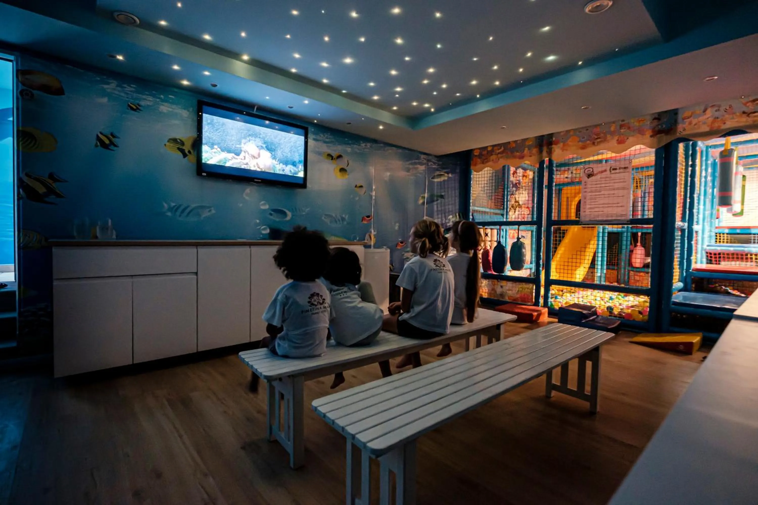 Children play ground in Pinetina Mare Baby Family Hotel