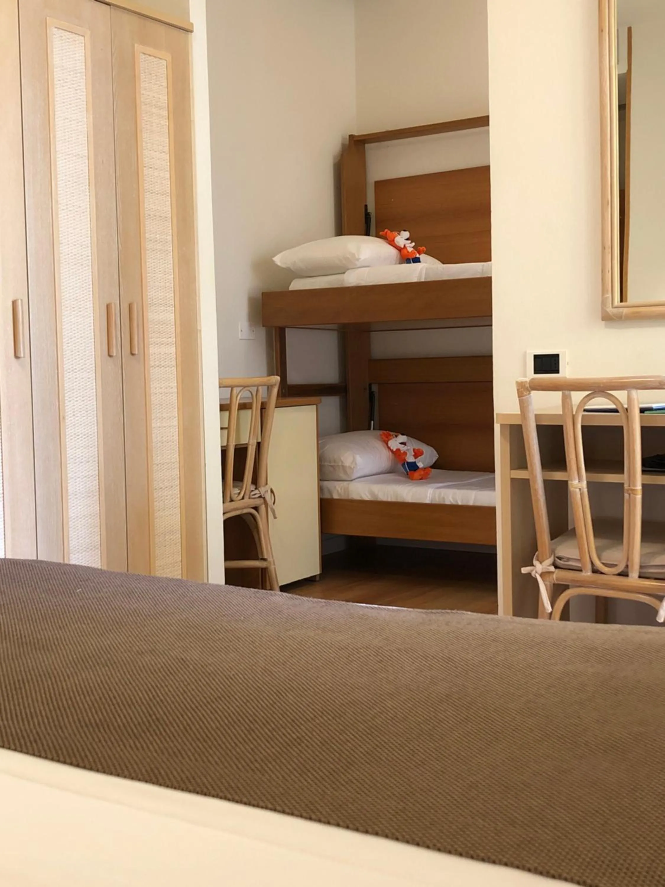 Photo of the whole room, Bed in Pinetina Mare Baby Family Hotel