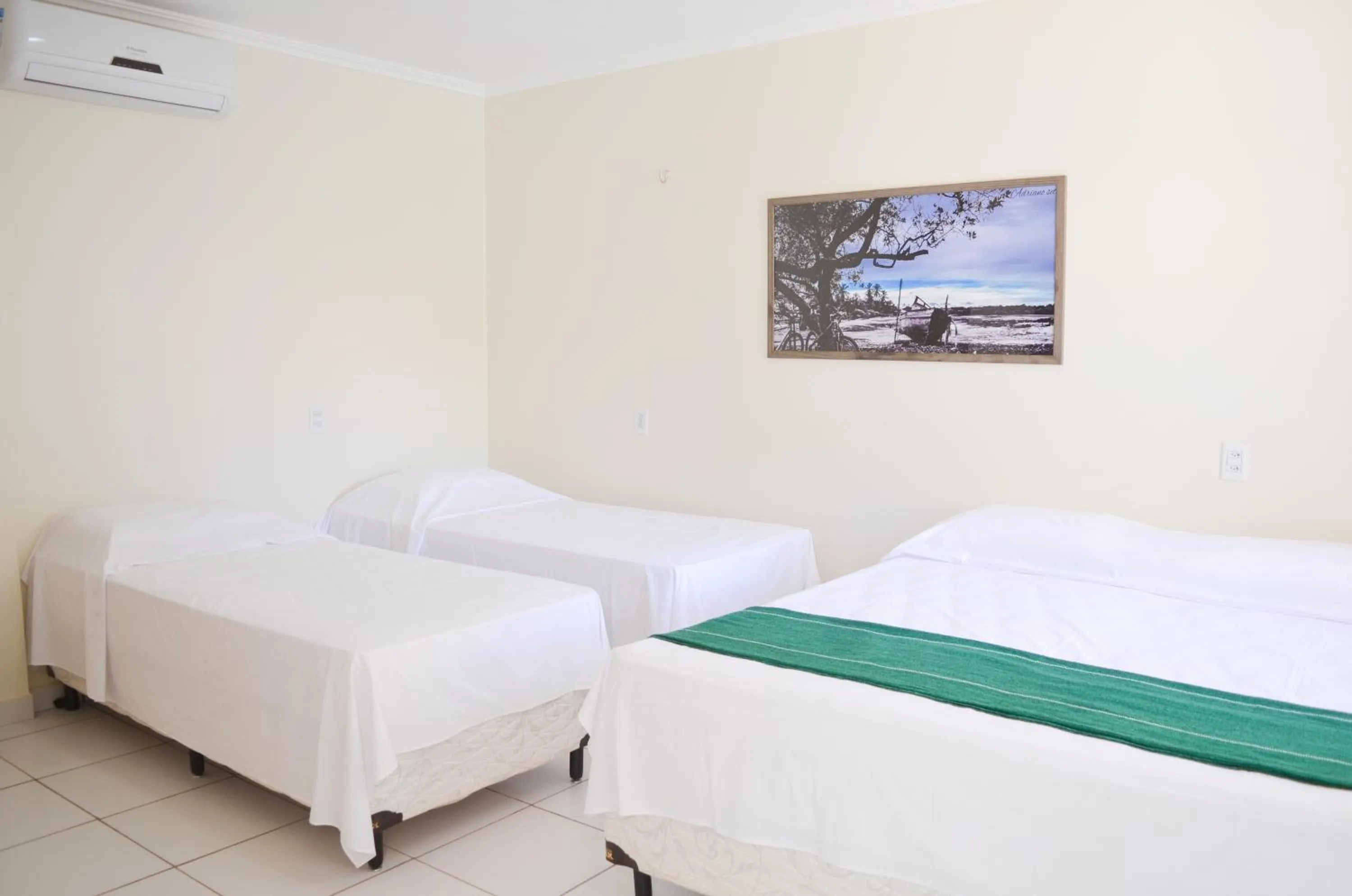 Bed in Pousada Vila Tutóia