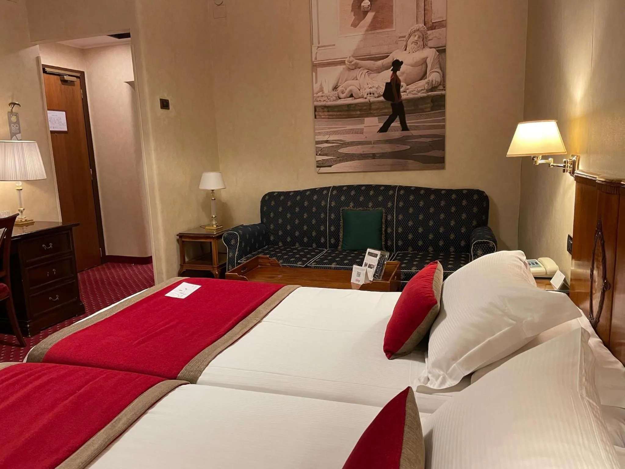 Bed in Hotel Nazionale