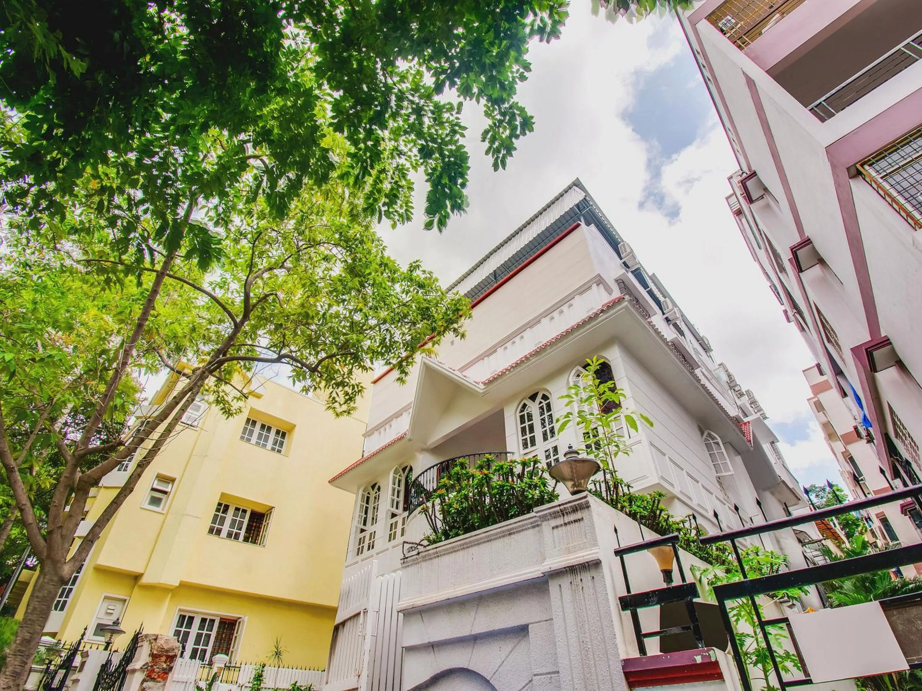 Facade/entrance in Super Hotel O Resida Elite Service Apartments Near Manipal hospital