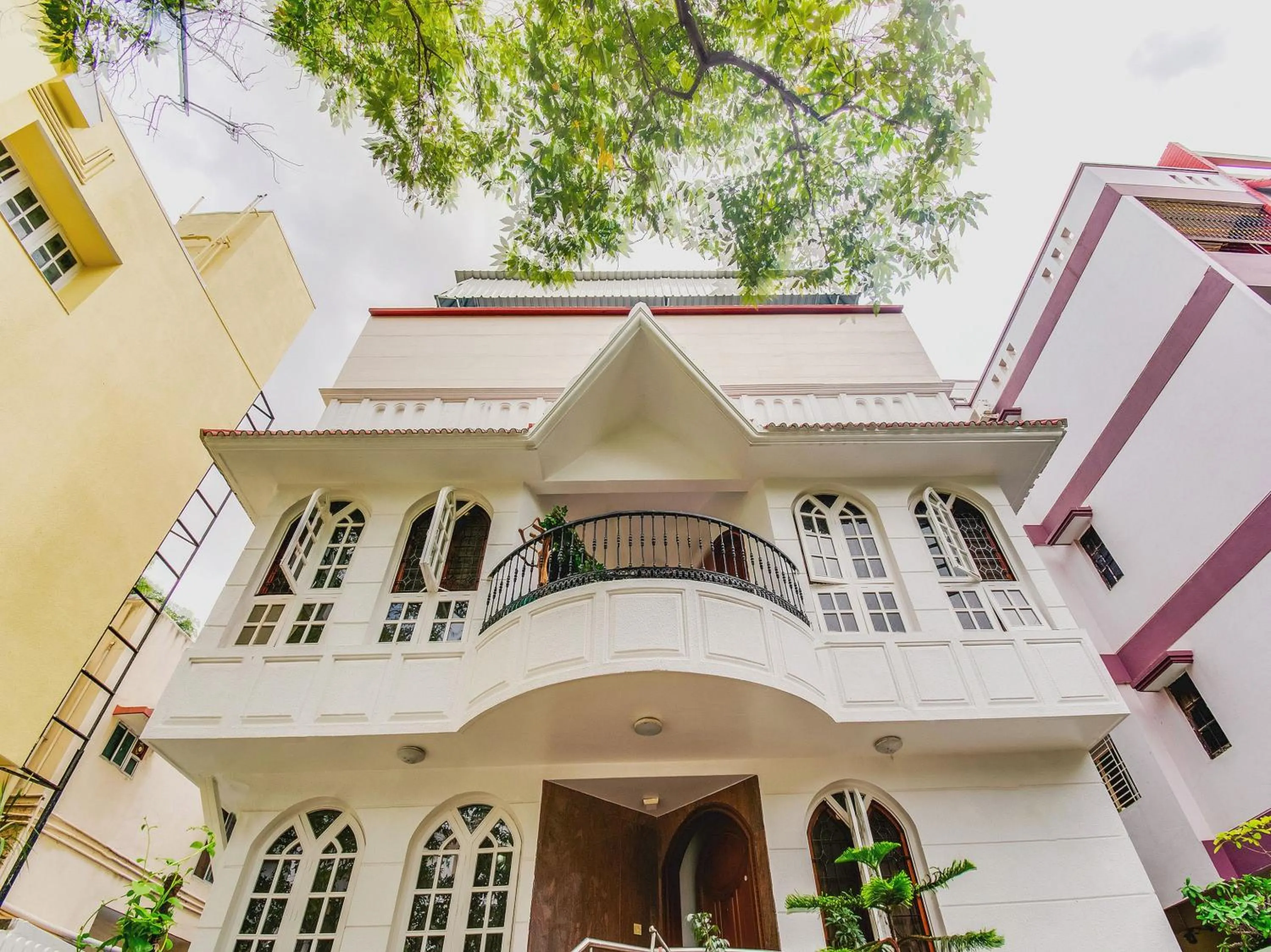 Facade/entrance in Super Hotel O Resida Elite Service Apartments Near Manipal hospital