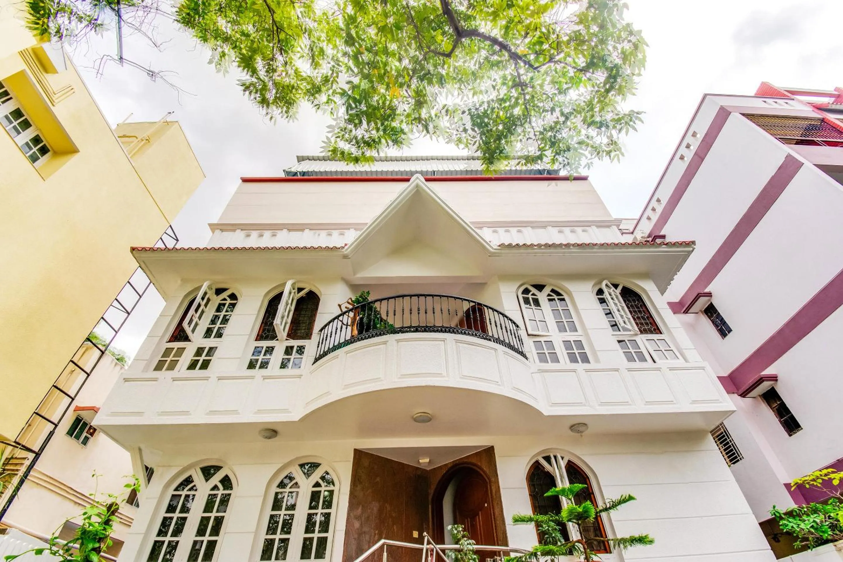 Facade/entrance in Super Hotel O Resida Elite Service Apartments Near Manipal hospital