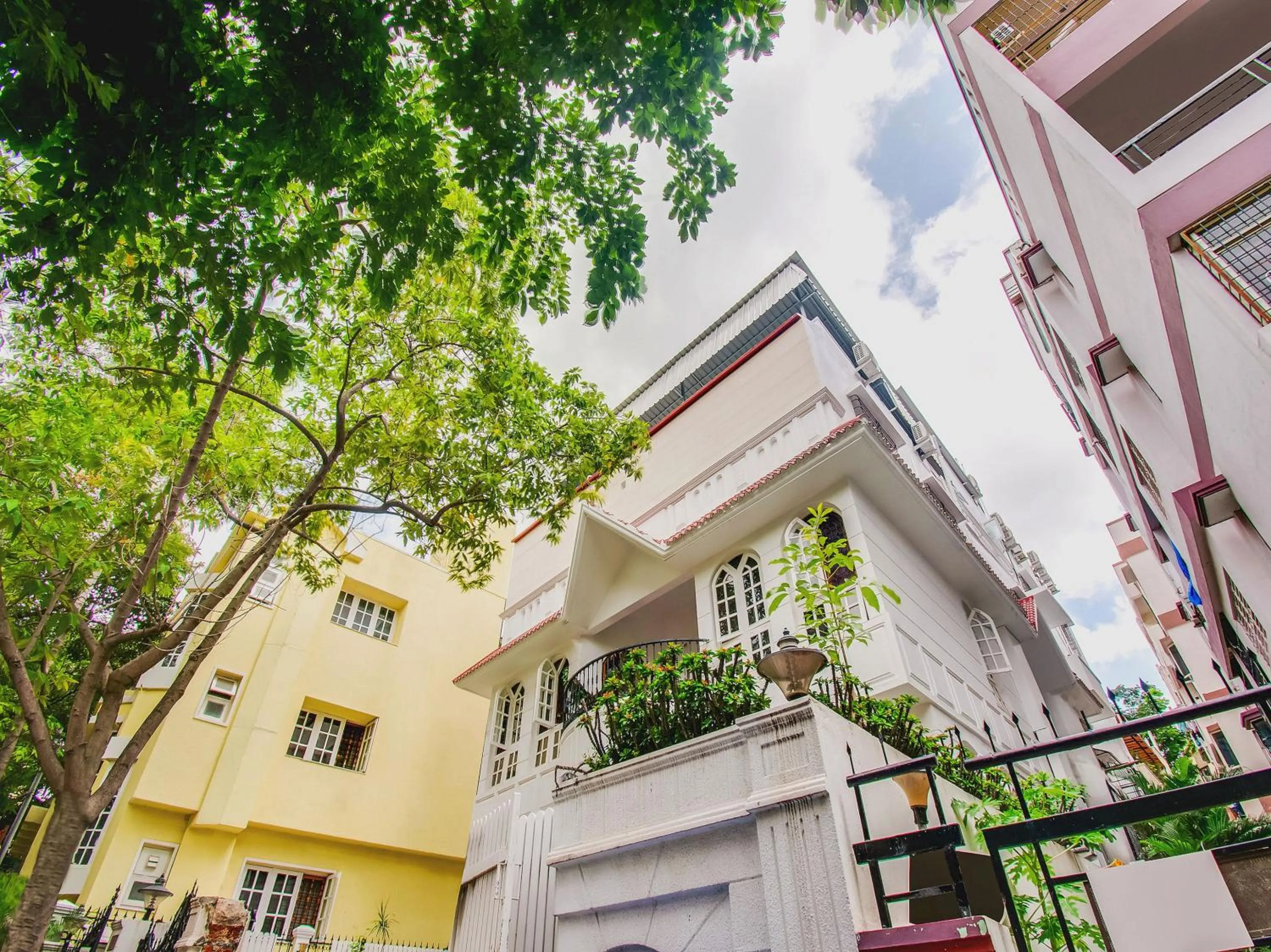 Facade/entrance in Super Hotel O Resida Elite Service Apartments Near Manipal hospital