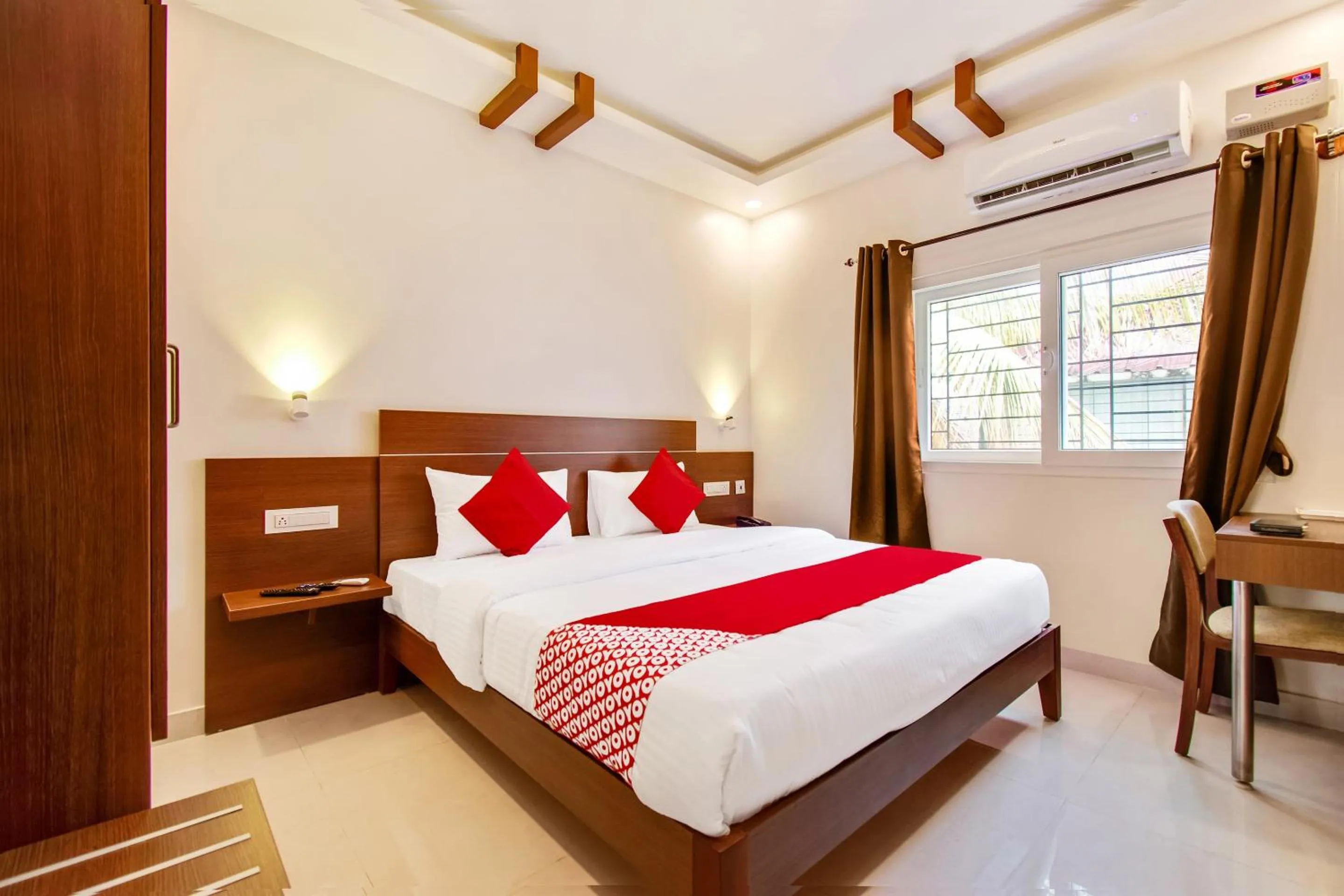 Bedroom, Bed in Super Hotel O Resida Elite Service Apartments Near Manipal hospital
