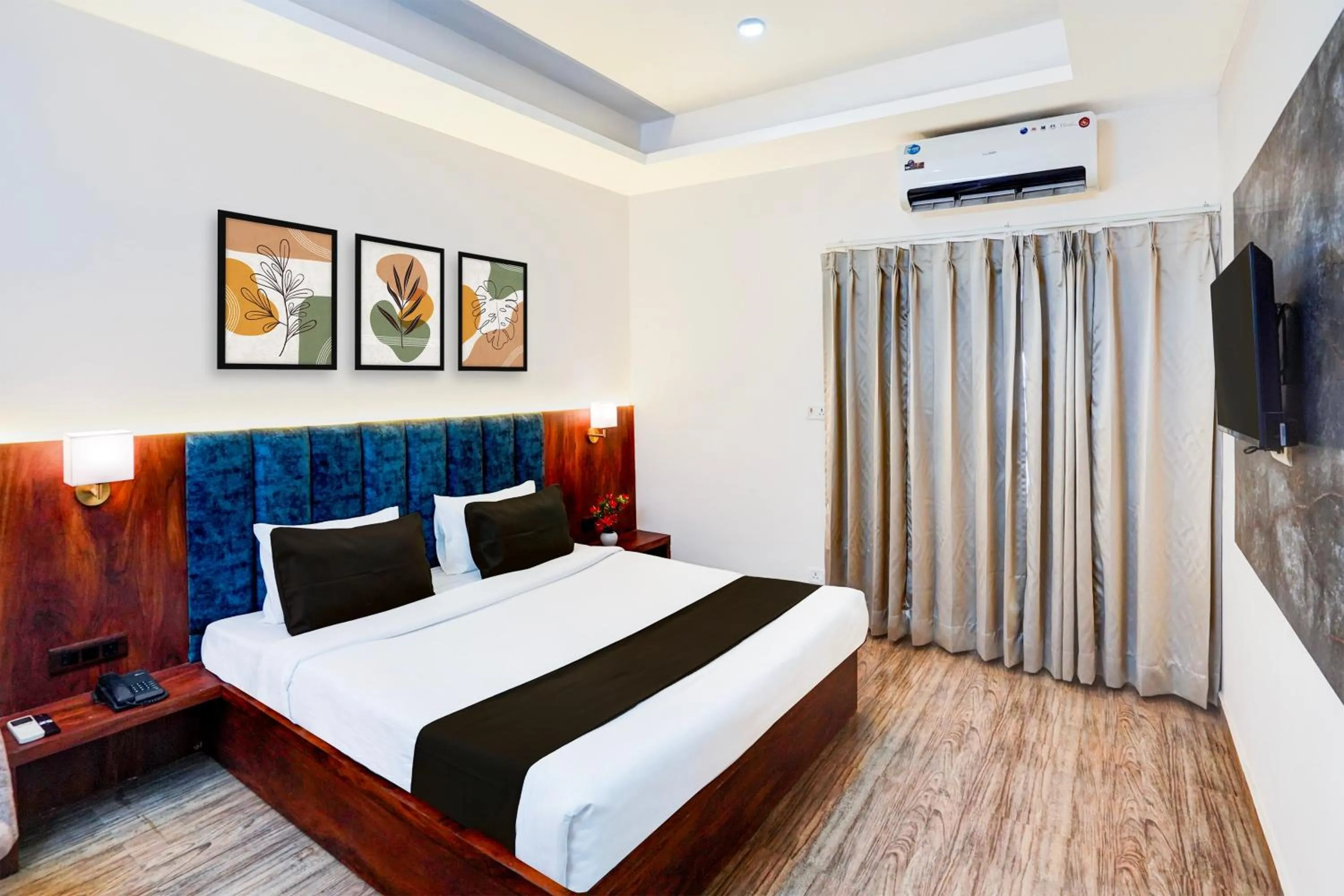 Bedroom, Bed in Super Townhouse Prince Chowk Near Railway Station