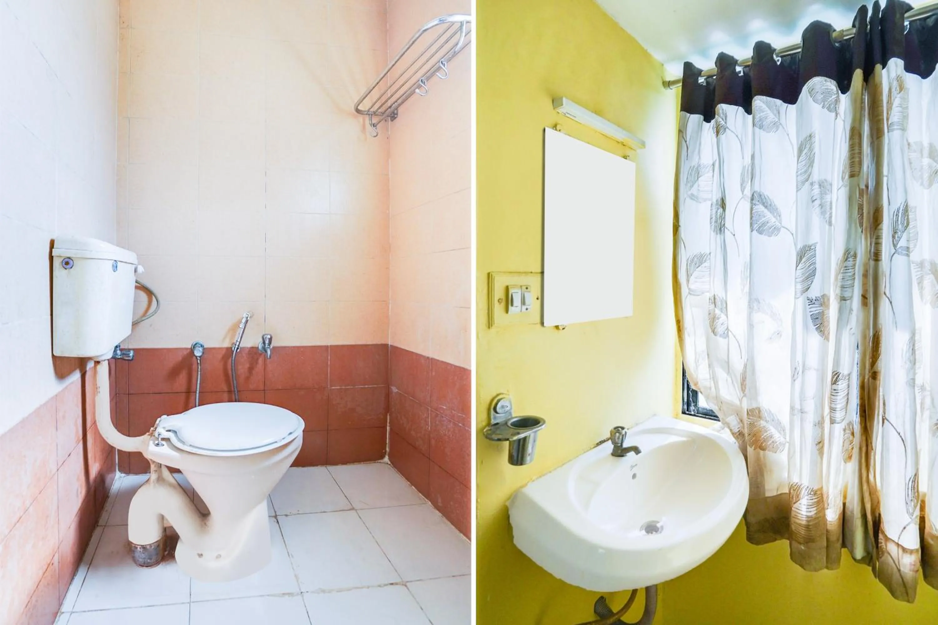 Bathroom in Hotel O Vibrant Residency