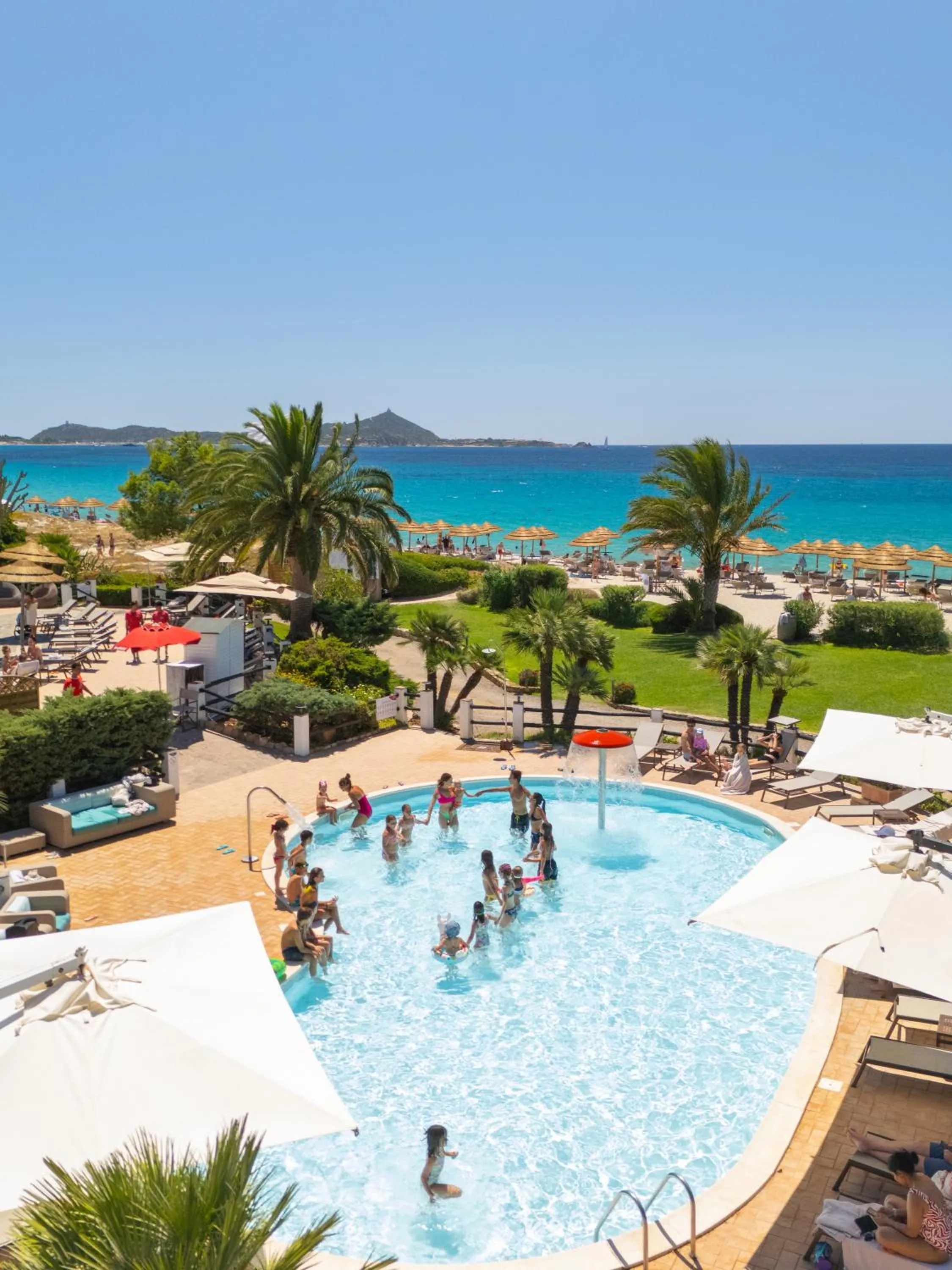 Pool view in Cormoran Hotel & Residence