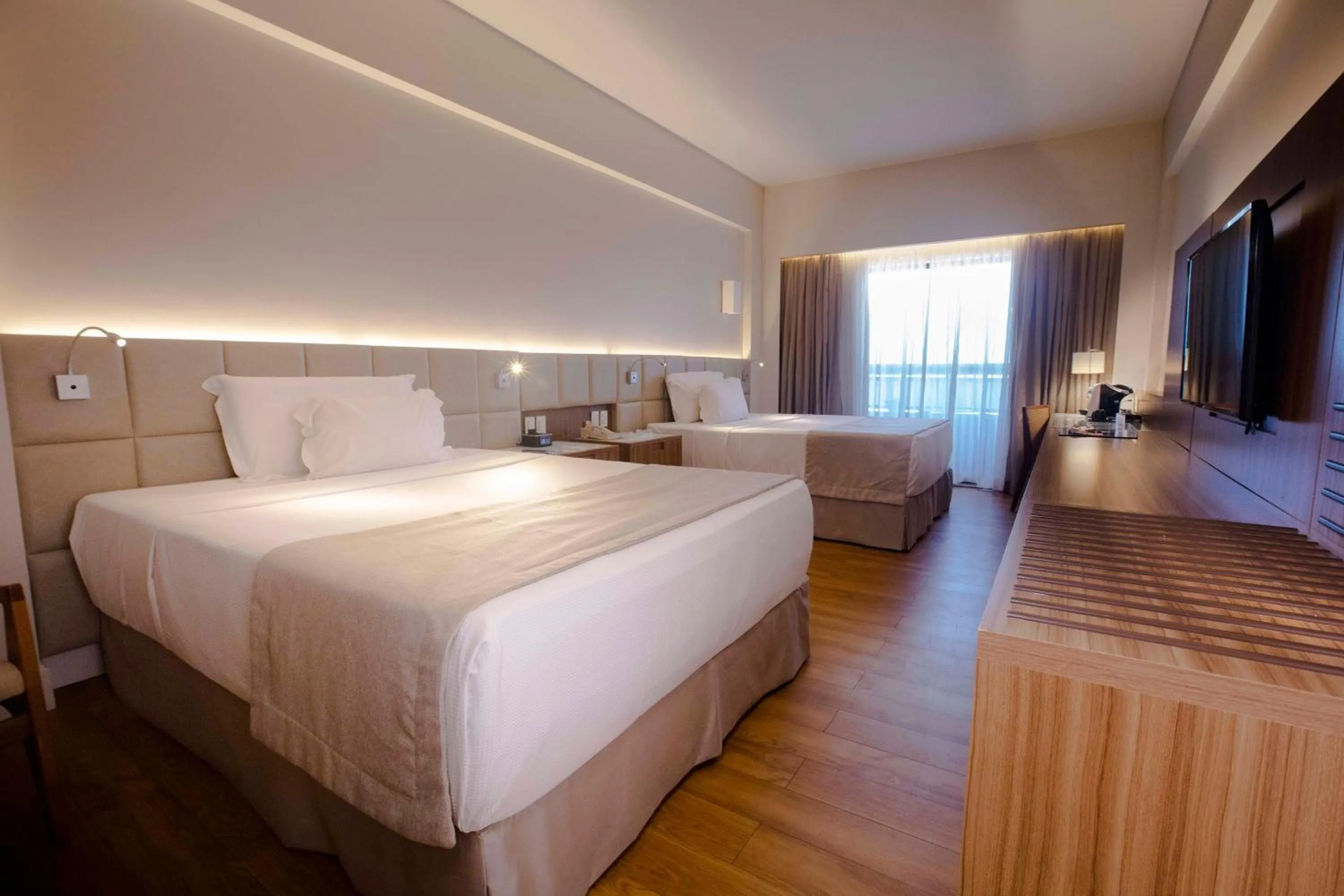 Bed in Hotel Gran Marquise