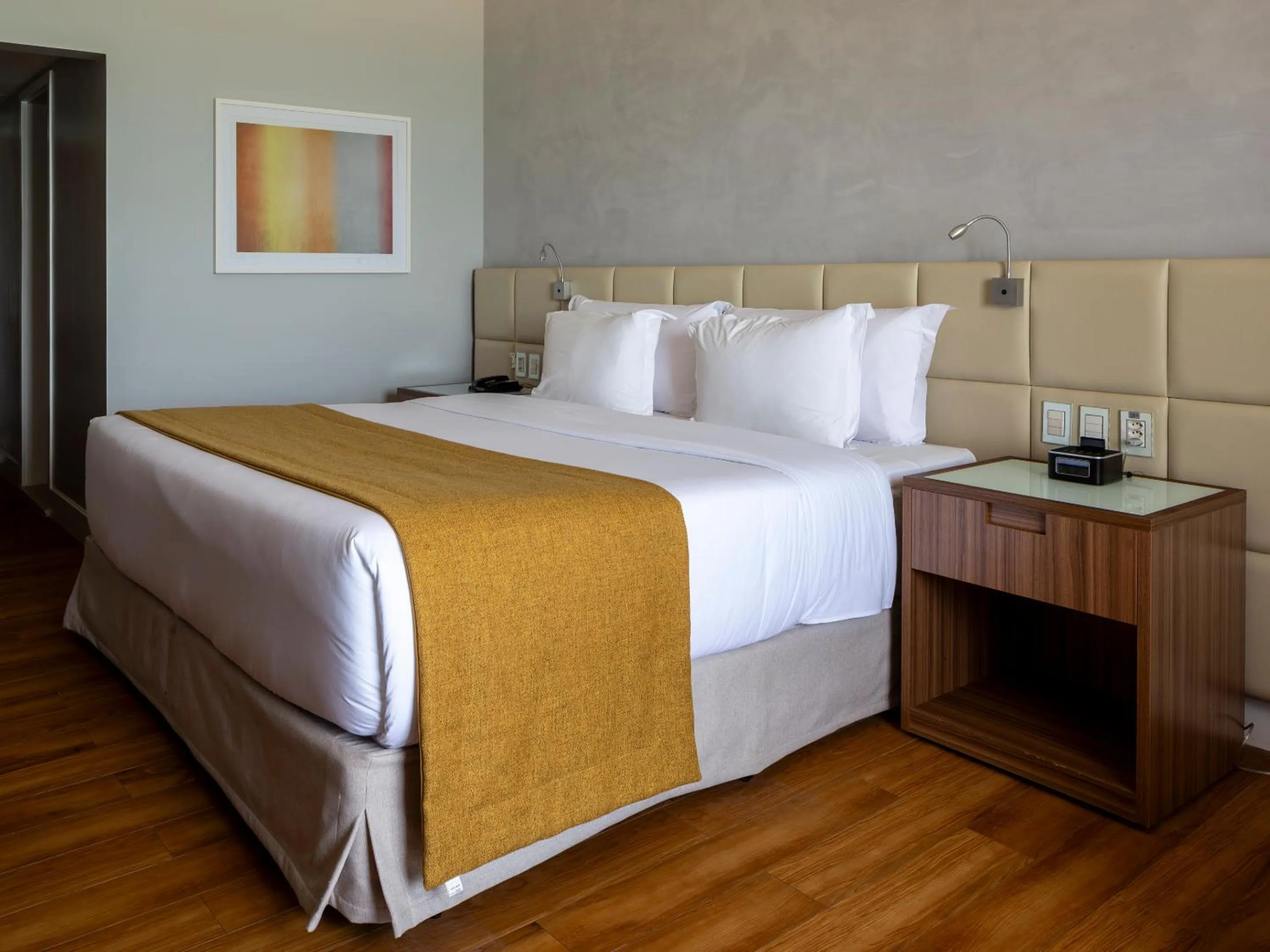 Bed in Hotel Gran Marquise