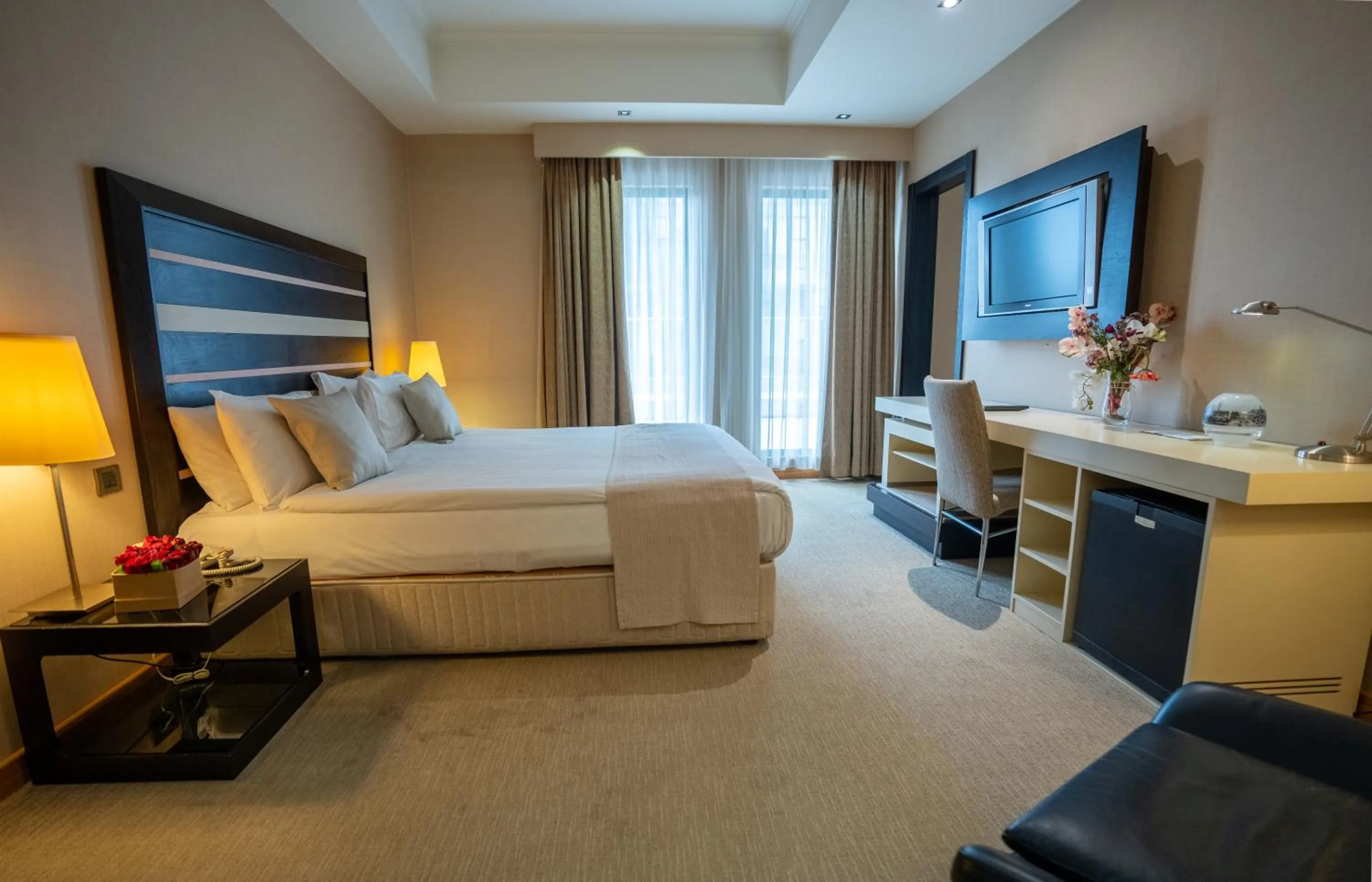 Bed in Sundance Hotel Istanbul