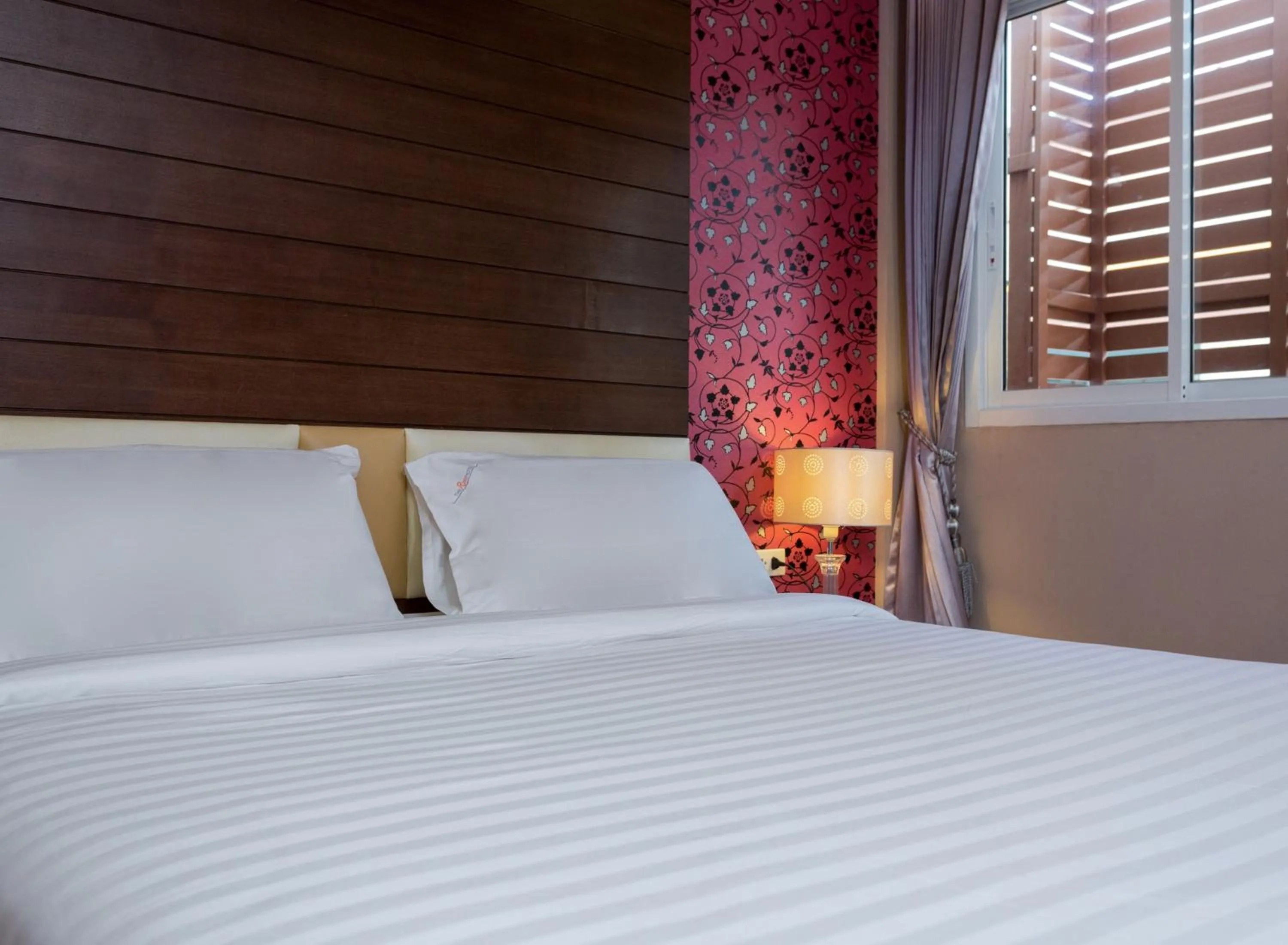 Decorative detail, Bed in The Ring Hotel