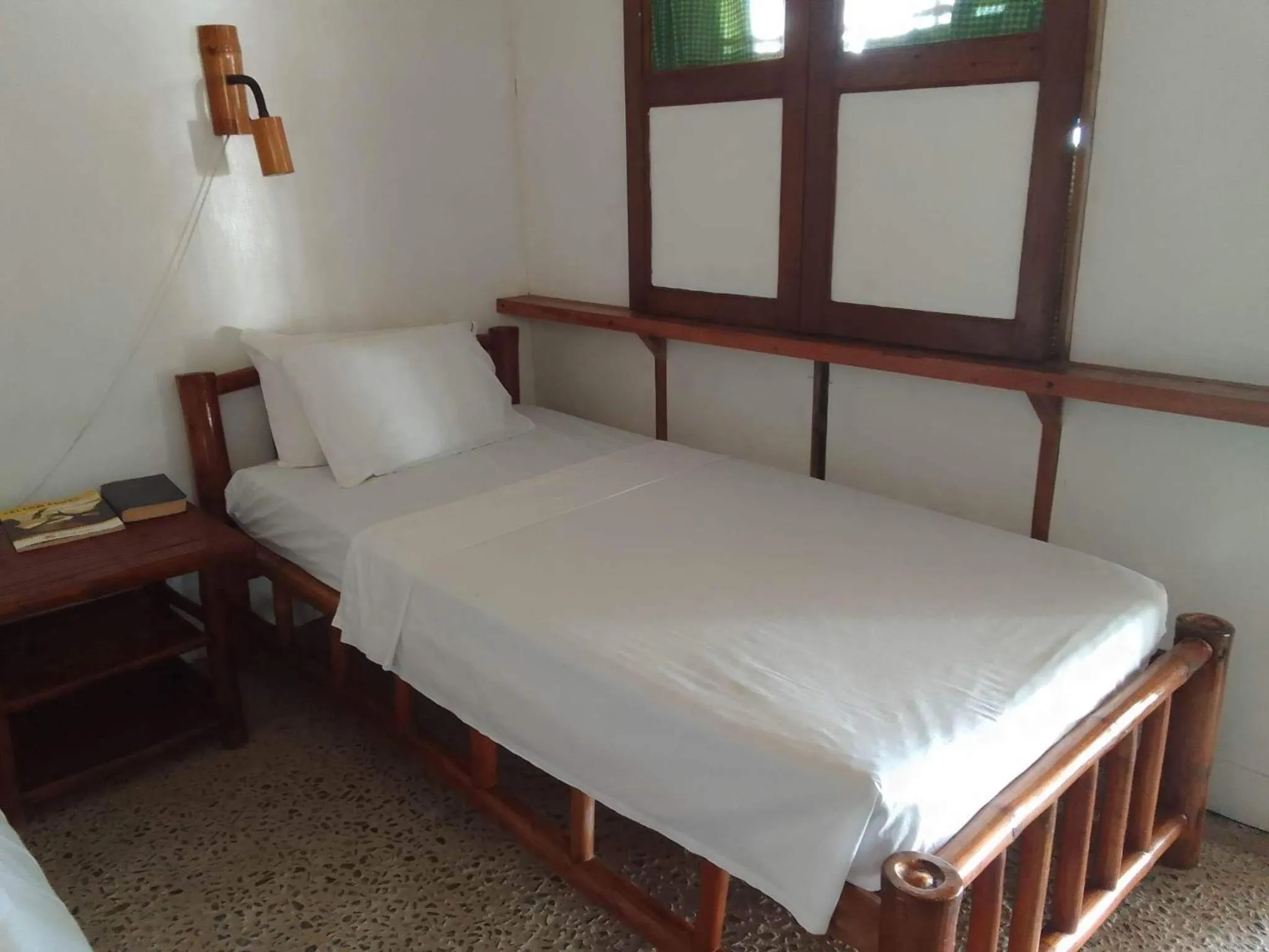 Bed in Costa Aguada Island Resort, Inampulugan Island, Sibunag, Guimaras