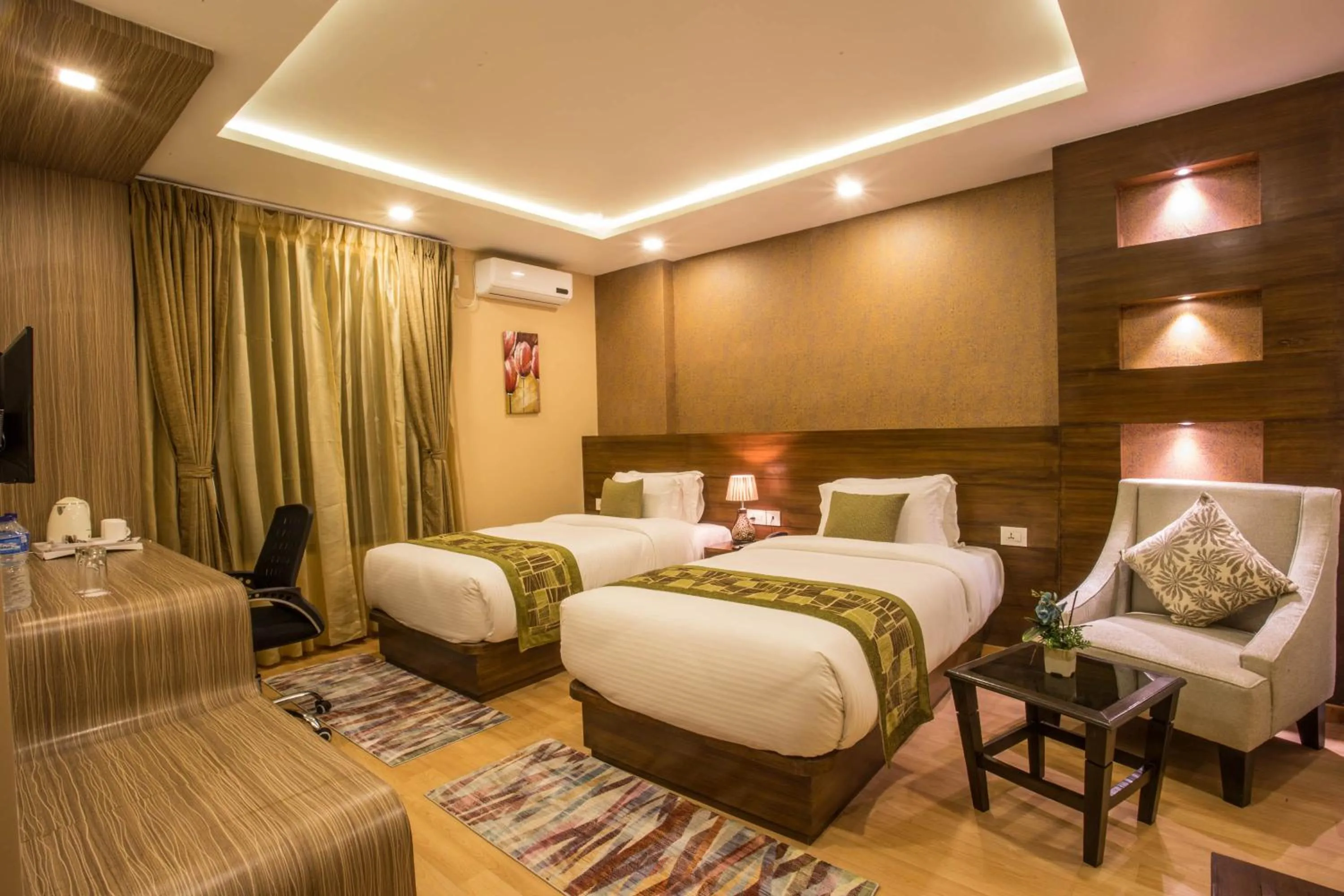 Bedroom in Yatri Suites and Spa