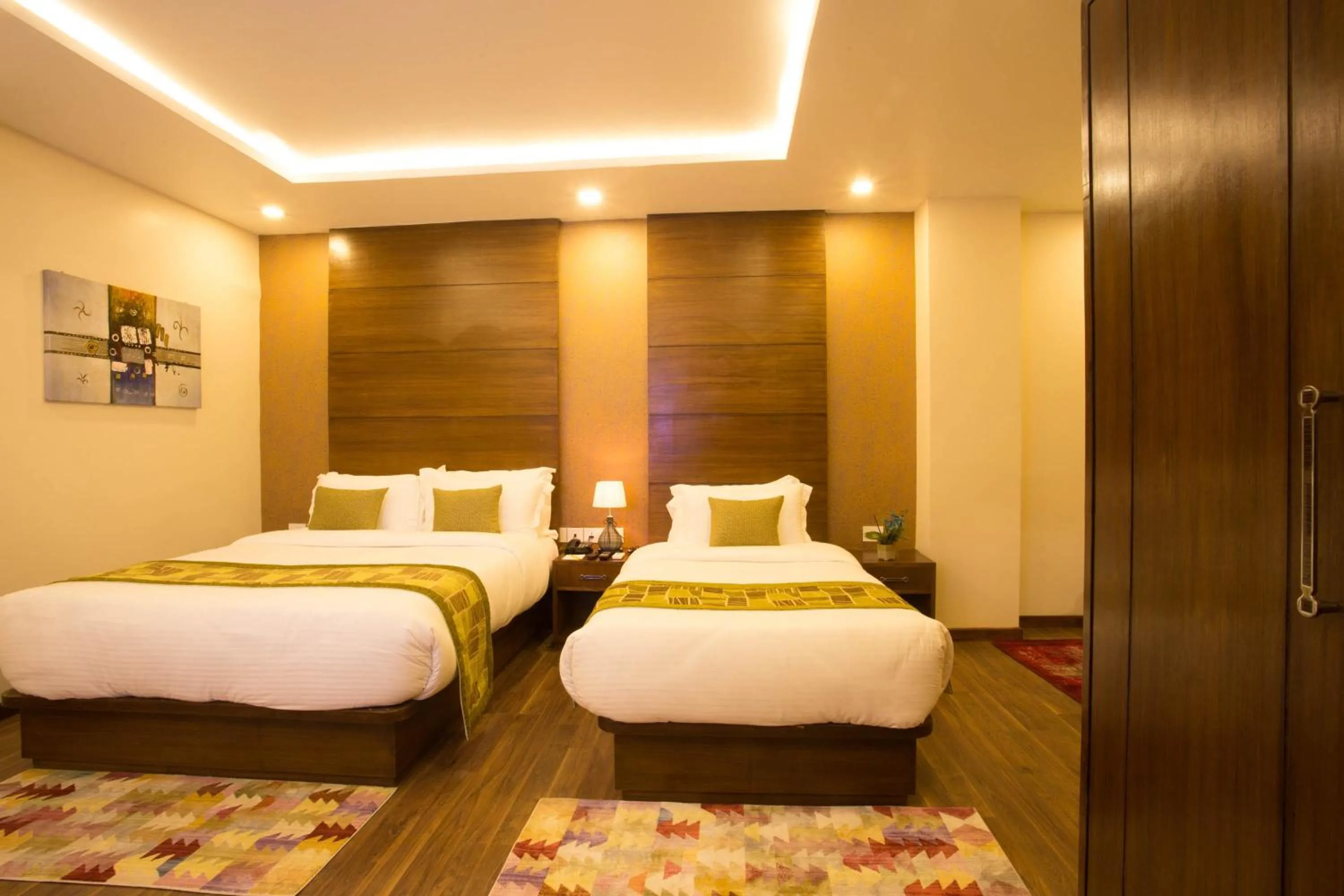 Bedroom in Yatri Suites and Spa