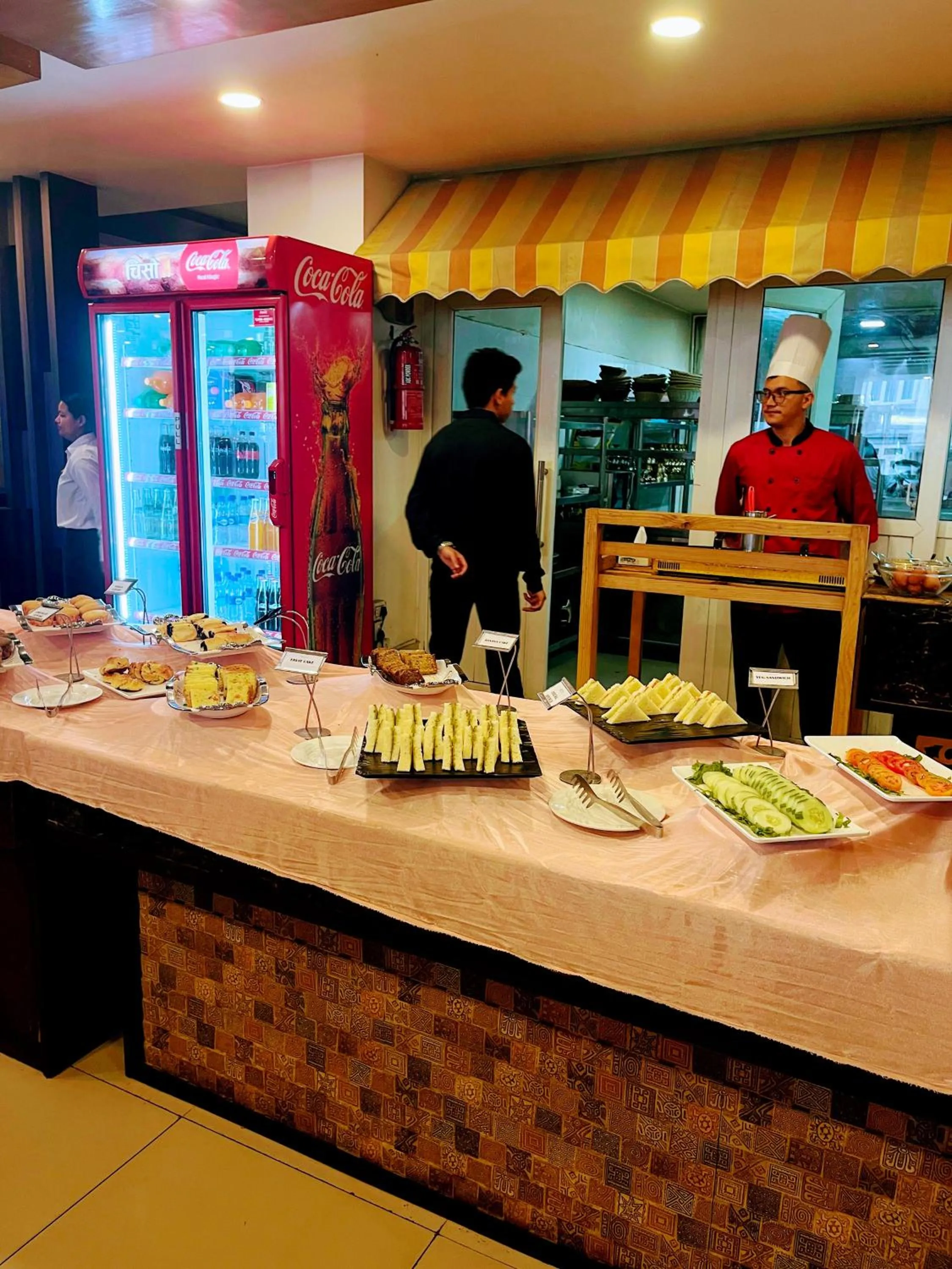 Buffet breakfast in Yatri Suites and Spa