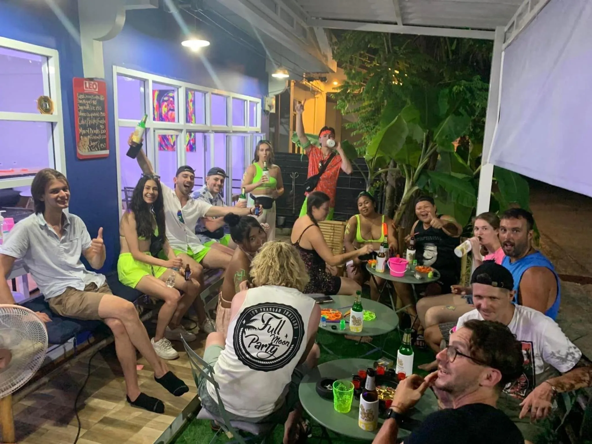 Patio in See Sea Backpackers House