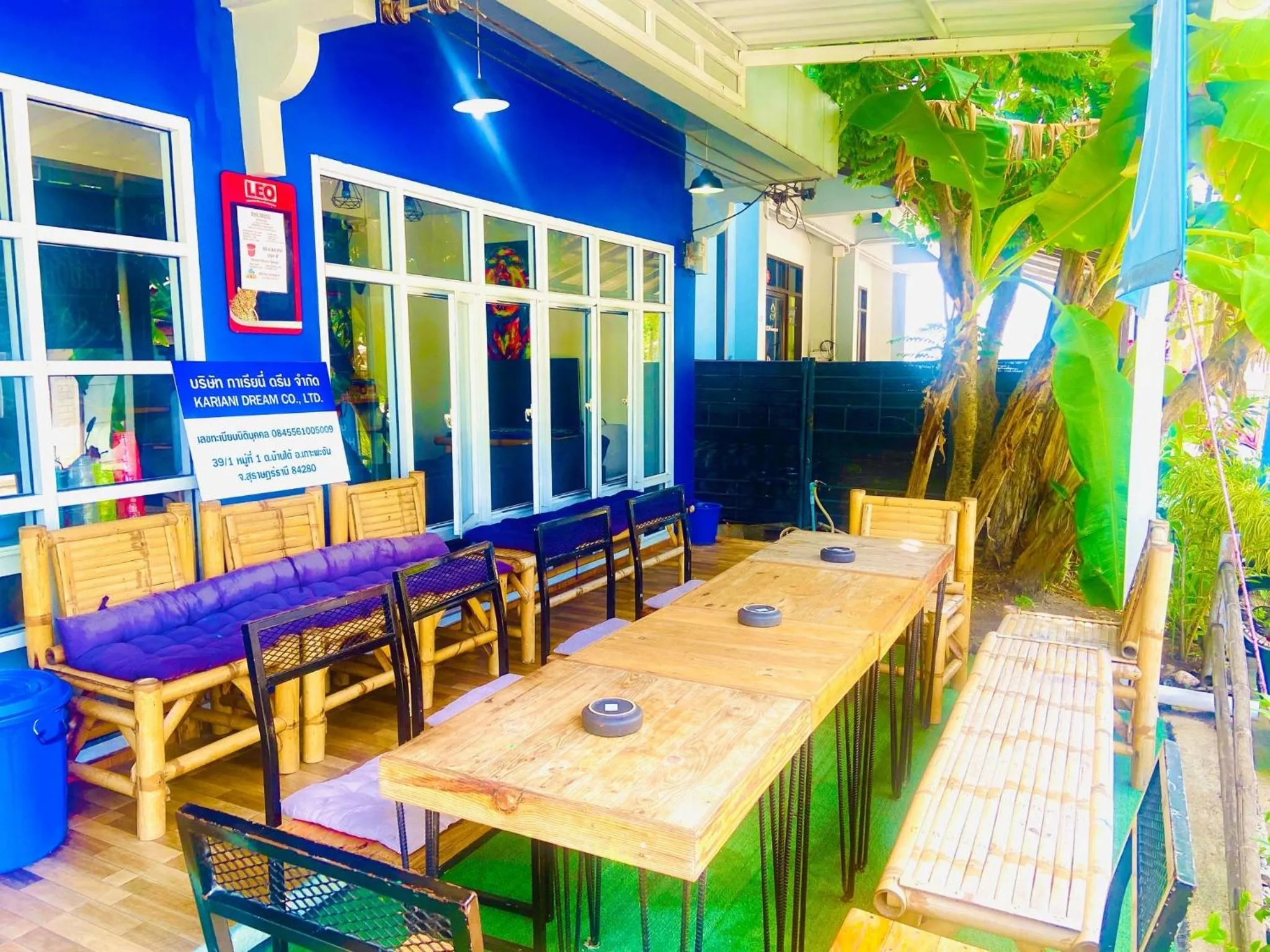 Patio in See Sea Backpackers House