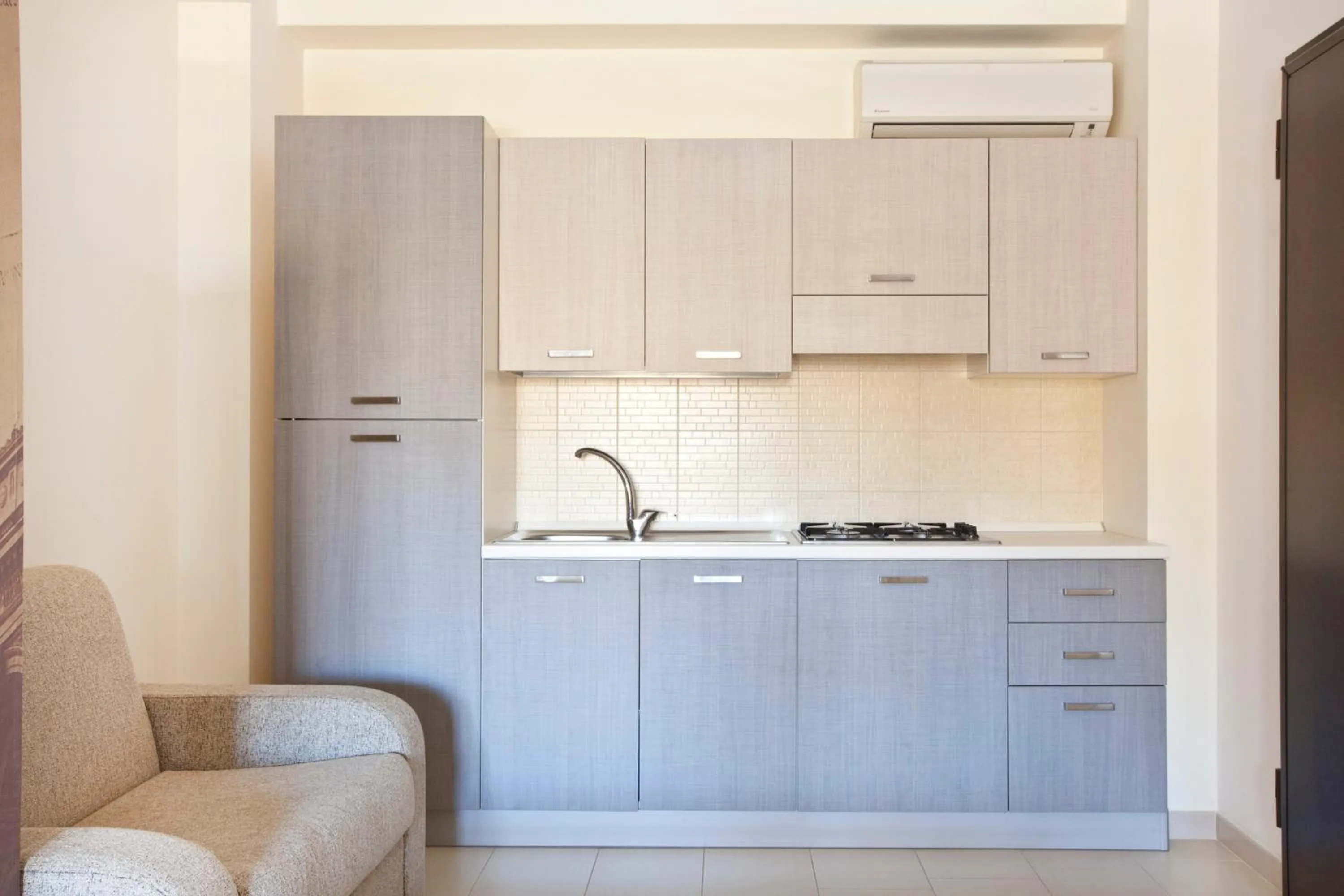 Kitchen or kitchenette in Hotel San Martino