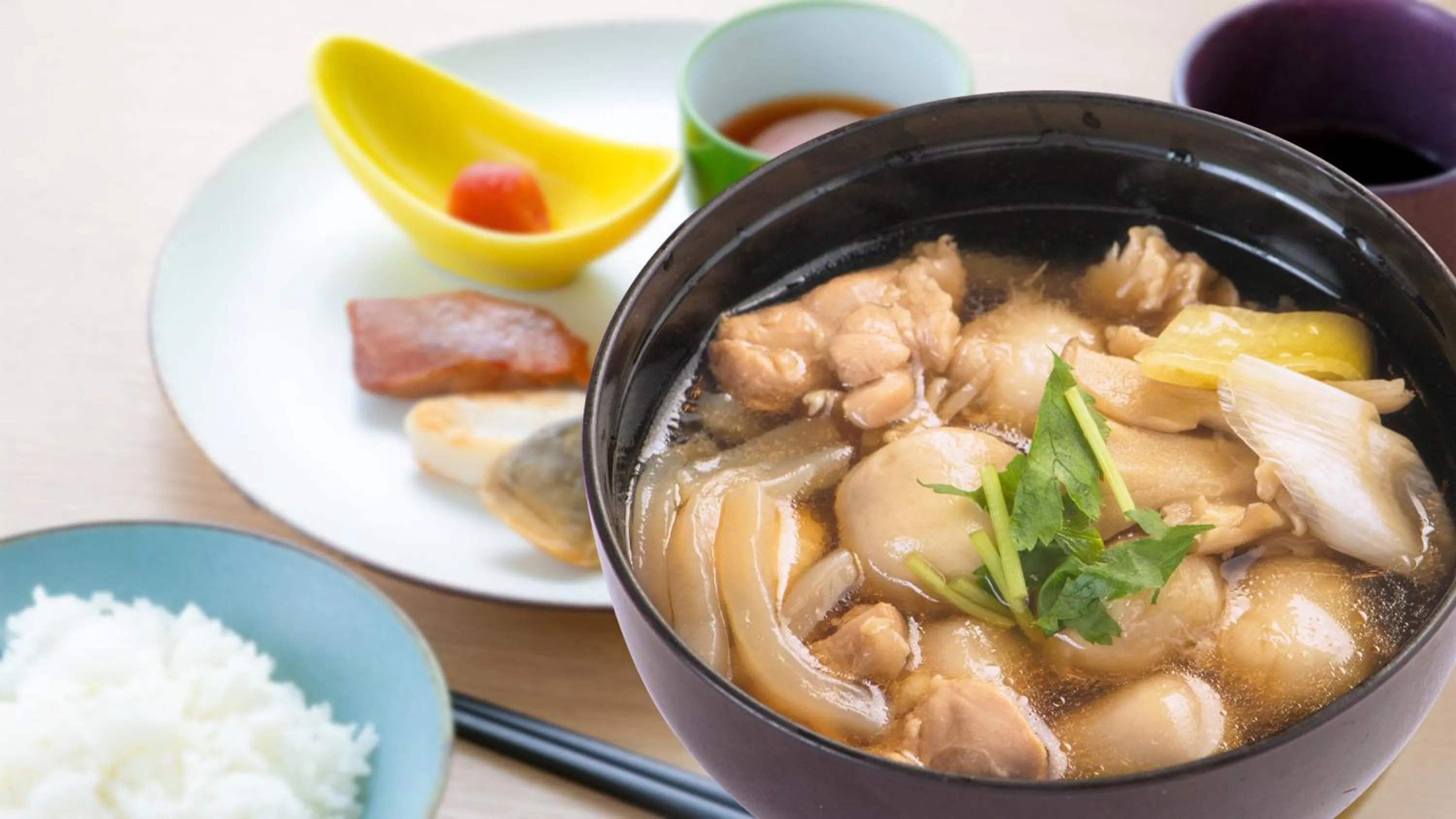 Breakfast in ANA Holiday Inn Iwate Kitakami by IHG